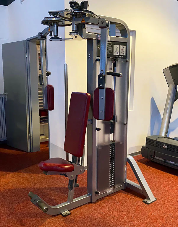 Life Fitness Pro2 und Hammer Strength - 15 Kraftgeräte im Set, Rahmen Silber, gebraucht - überholter Zustand - Image 22