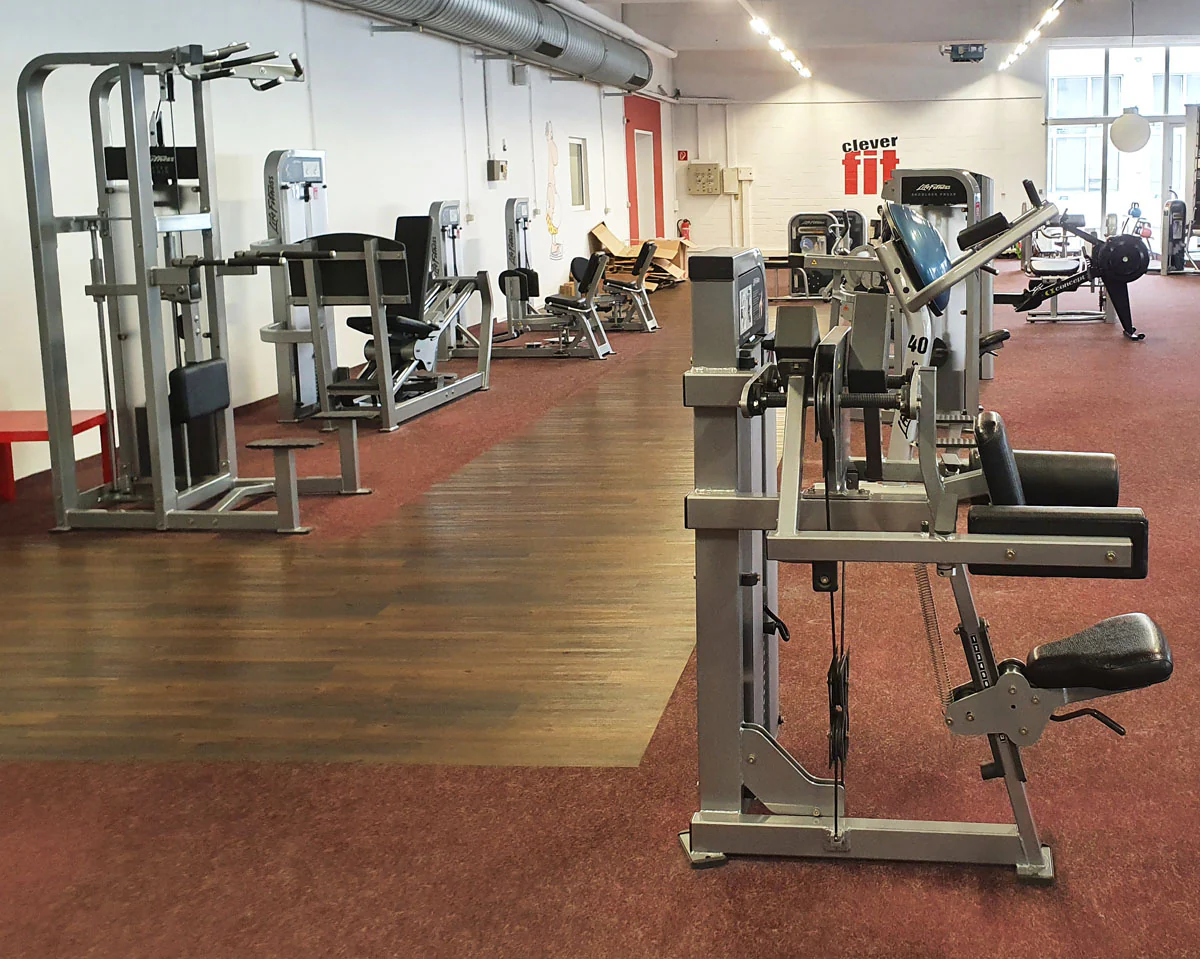 Life Fitness Pro2 und Hammer Strength - 15 Kraftgeräte im Set, Rahmen Silber, gebraucht - überholter Zustand - Image 27