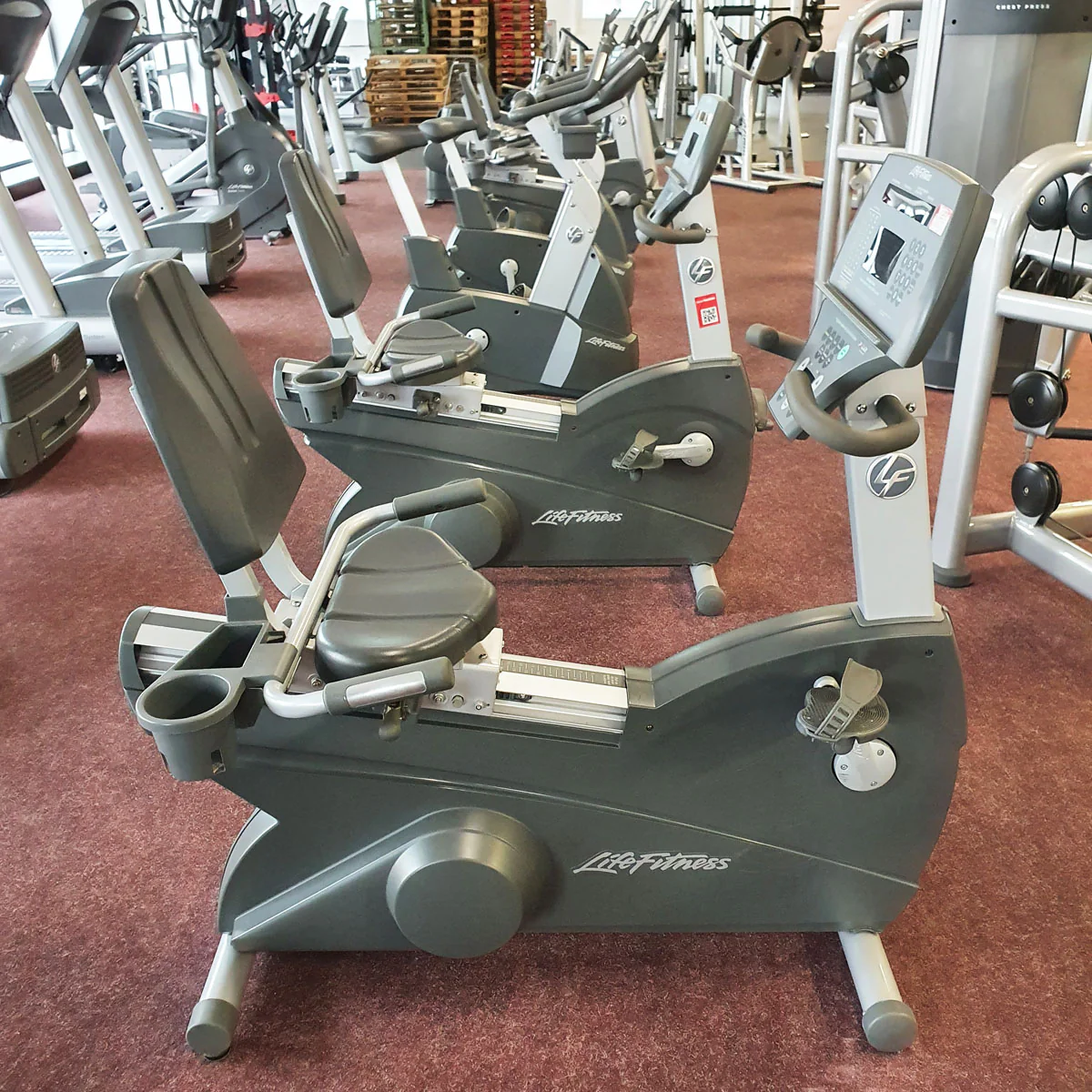 Life Fitness Recumbent 95Ri, Silverline 95 Ri, gebraucht - Image 3