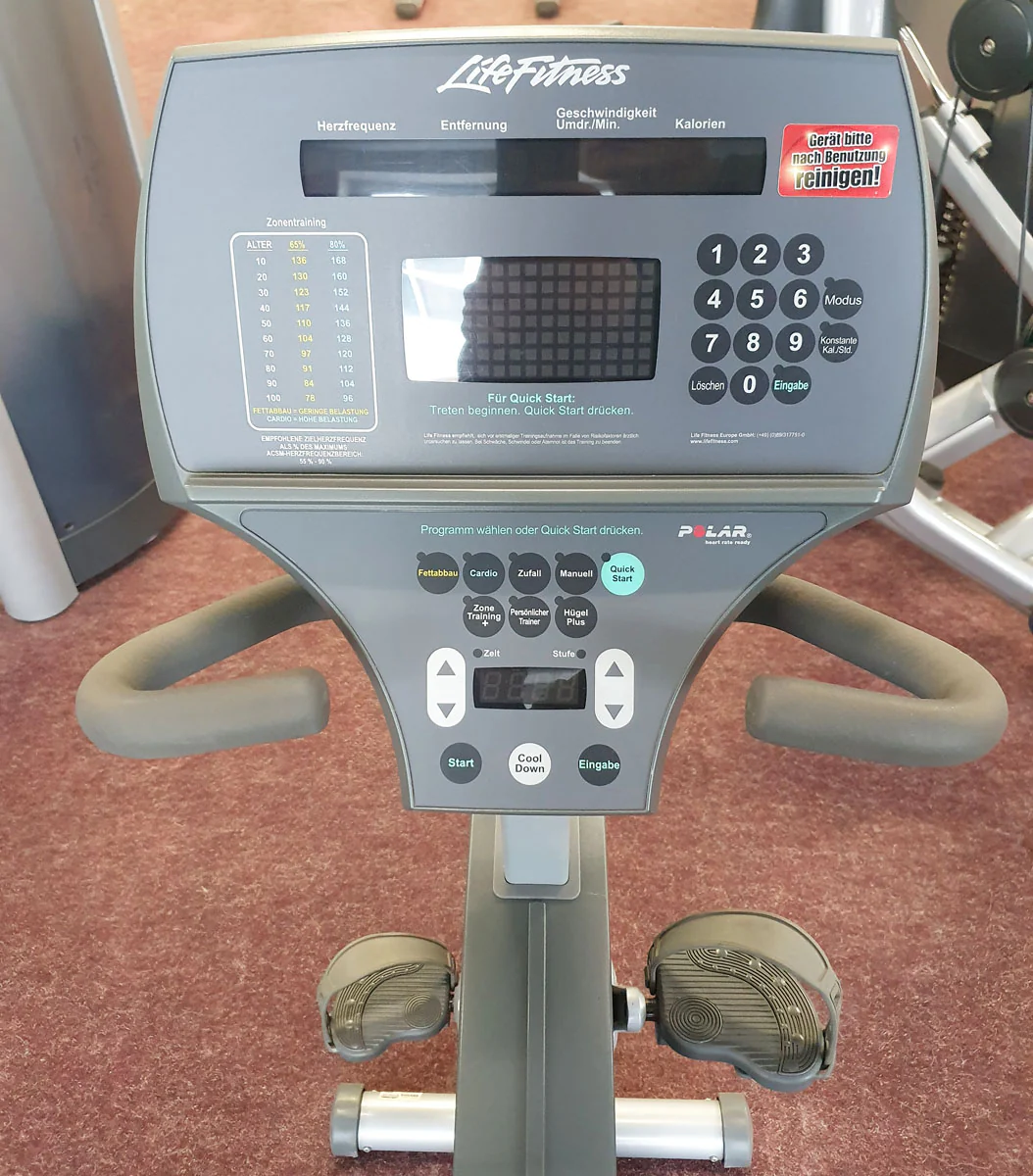 Life Fitness Recumbent 95Ri, Silverline 95 Ri, gebraucht - Image 5
