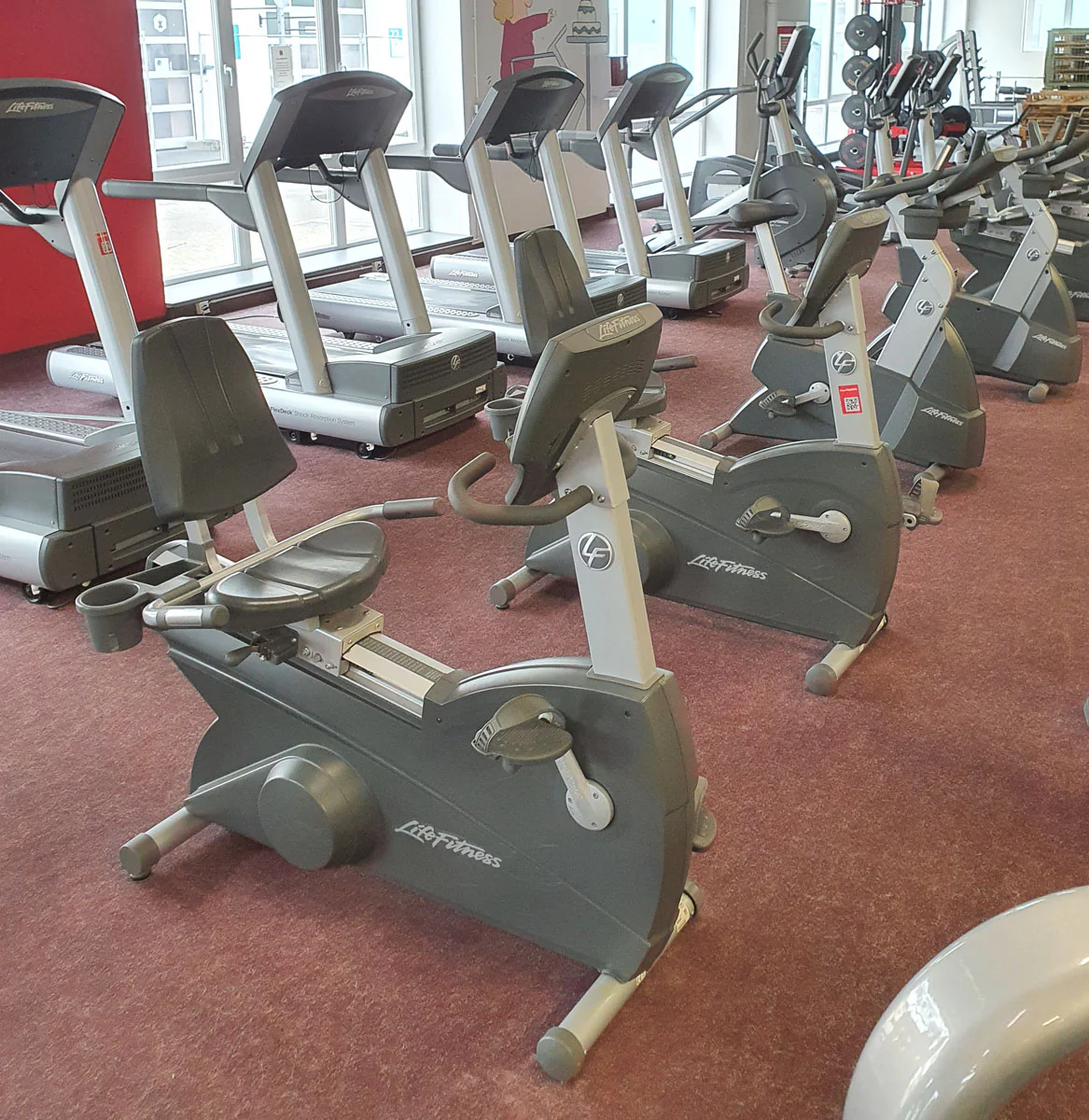 Life Fitness Recumbent 95Ri, Silverline 95 Ri, gebraucht - Image 6