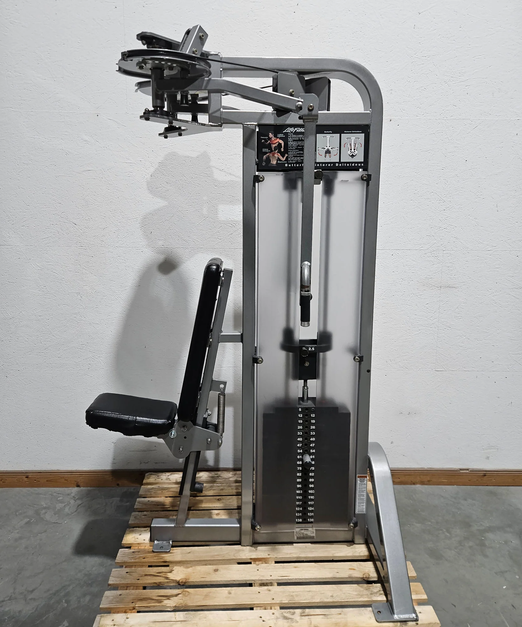 Life Fitness Set 19 Kraftgeräte, Signature und Pro2 Serie, Rahmen Silber, Polster Schwarz, gebraucht - überholter Zustand - Image 14