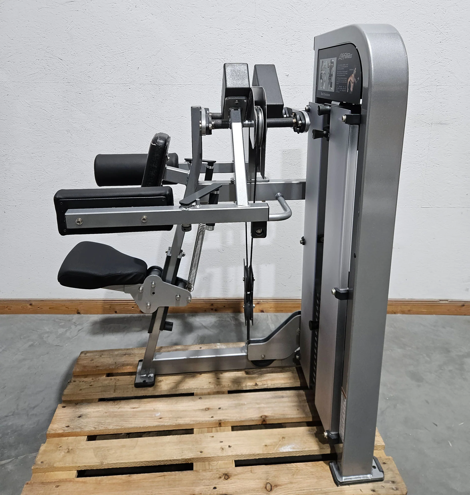 Life Fitness Set 19 Kraftgeräte, Signature und Pro2 Serie, Rahmen Silber, Polster Schwarz, gebraucht - überholter Zustand - Image 16