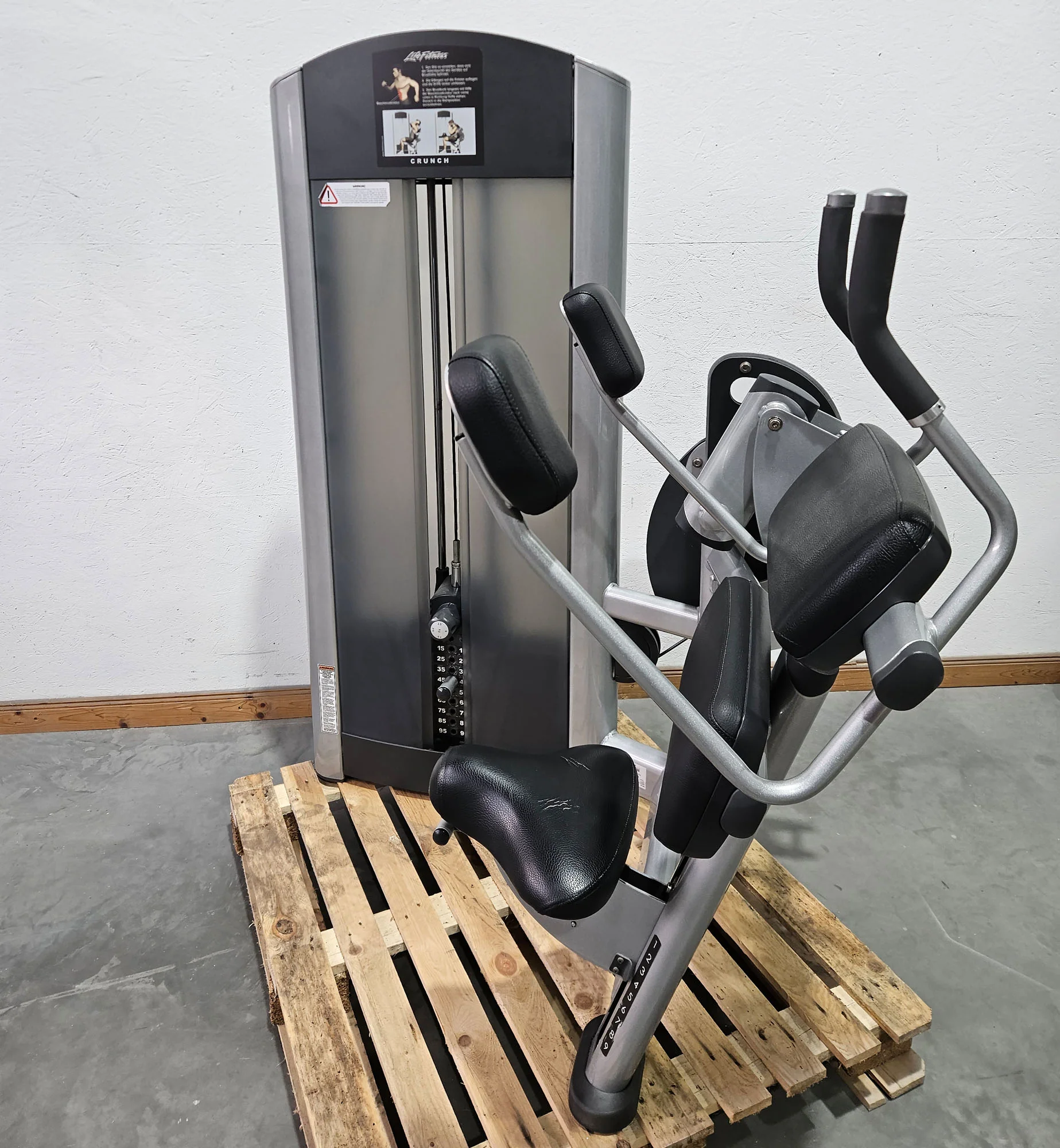 Life Fitness Set 19 Kraftgeräte, Signature und Pro2 Serie, Rahmen Silber, Polster Schwarz, gebraucht - überholter Zustand - Image 19