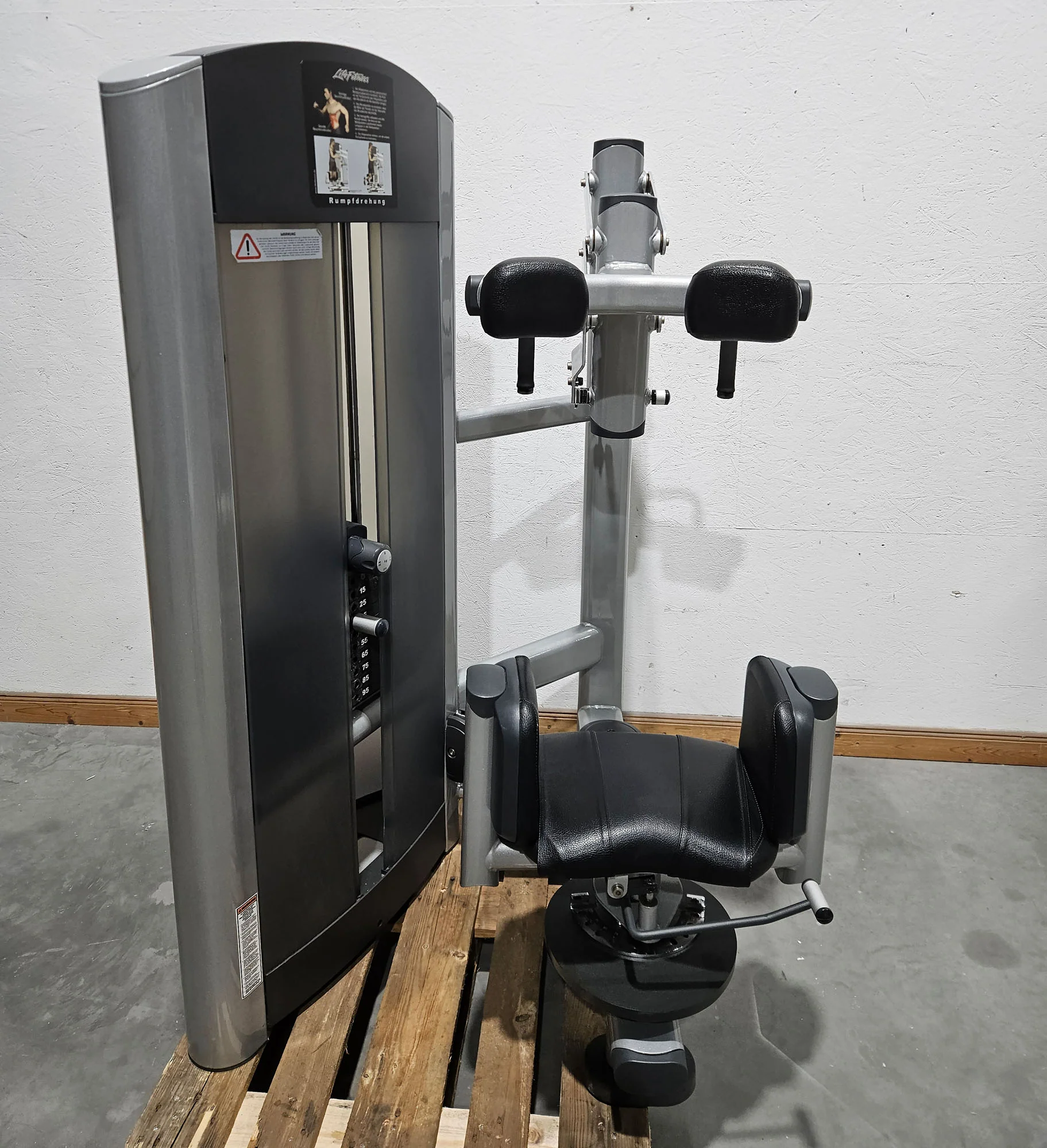 Life Fitness Set 19 Kraftgeräte, Signature und Pro2 Serie, Rahmen Silber, Polster Schwarz, gebraucht - überholter Zustand - Image 21