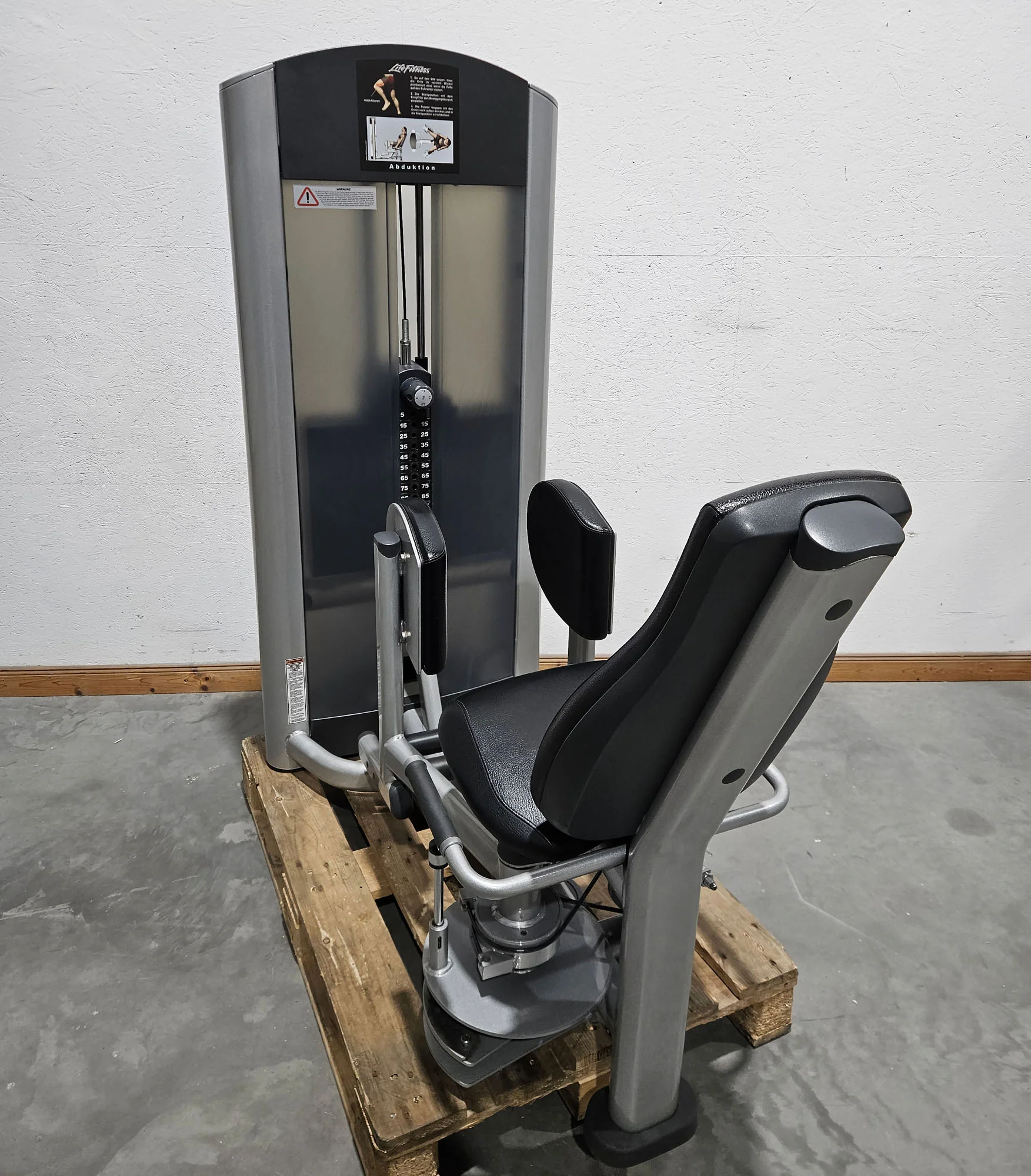 Life Fitness Set 19 Kraftgeräte, Signature und Pro2 Serie, Rahmen Silber, Polster Schwarz, gebraucht - überholter Zustand - Image 35