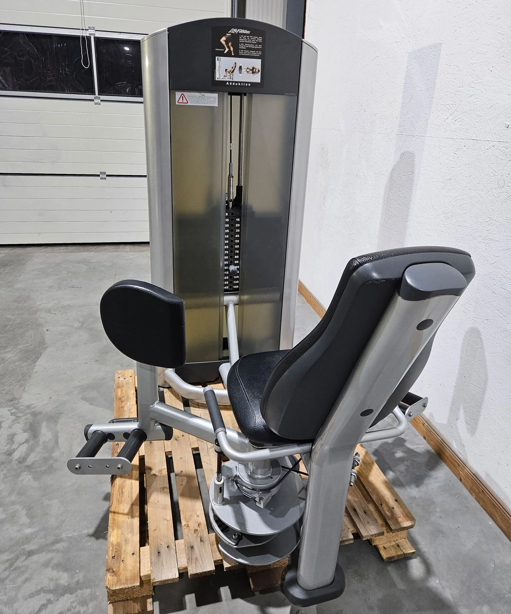 Life Fitness Set 19 Kraftgeräte, Signature und Pro2 Serie, Rahmen Silber, Polster Schwarz, gebraucht - überholter Zustand - Image 37