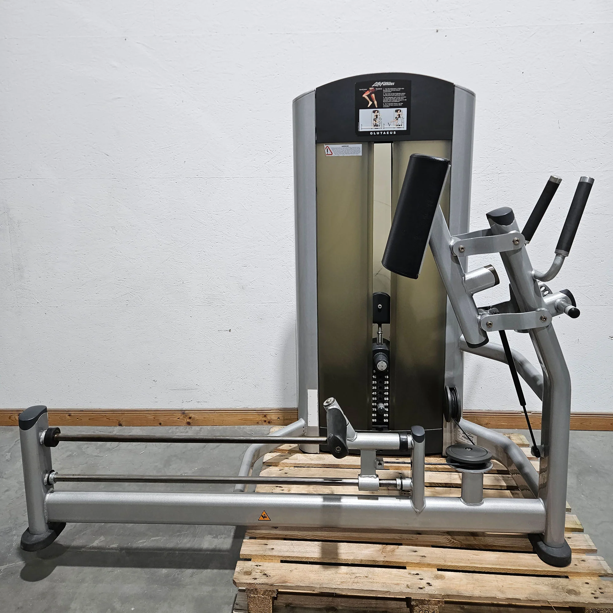 Life Fitness Set 19 Kraftgeräte, Signature und Pro2 Serie, Rahmen Silber, Polster Schwarz, gebraucht - überholter Zustand - Image 39