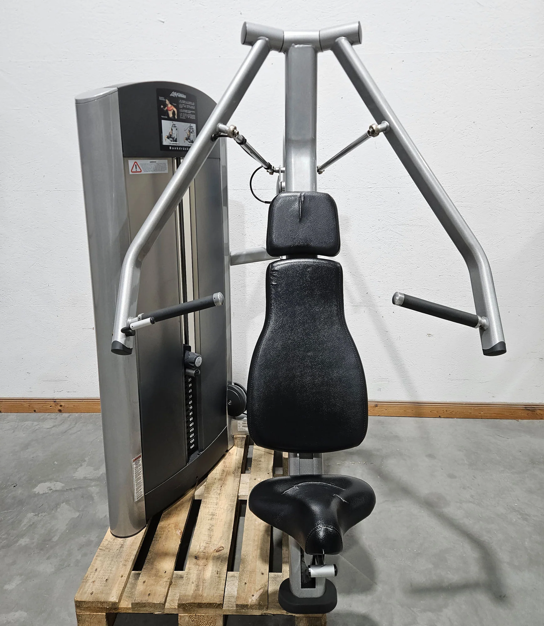 Life Fitness Set 19 Kraftgeräte, Signature und Pro2 Serie, Rahmen Silber, Polster Schwarz, gebraucht - überholter Zustand - Image 8