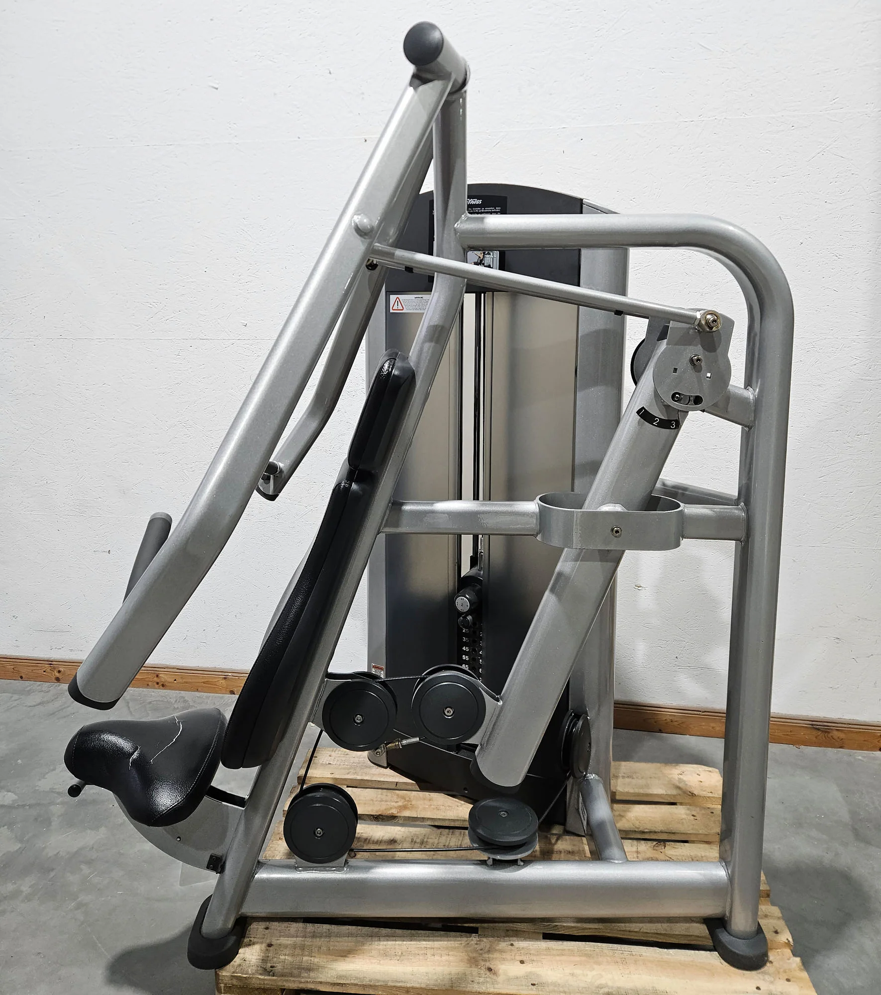 Life Fitness Set 19 Kraftgeräte, Signature und Pro2 Serie, Rahmen Silber, Polster Schwarz, gebraucht - überholter Zustand - Image 9