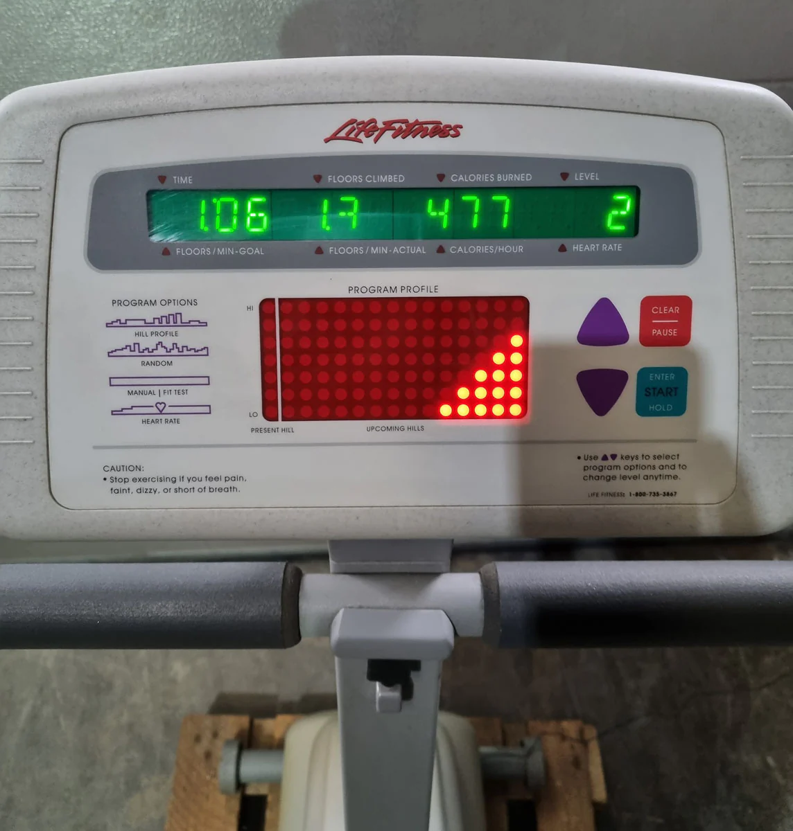 Life Fitness Step 5500 HR Stepper, gebraucht - Image 5