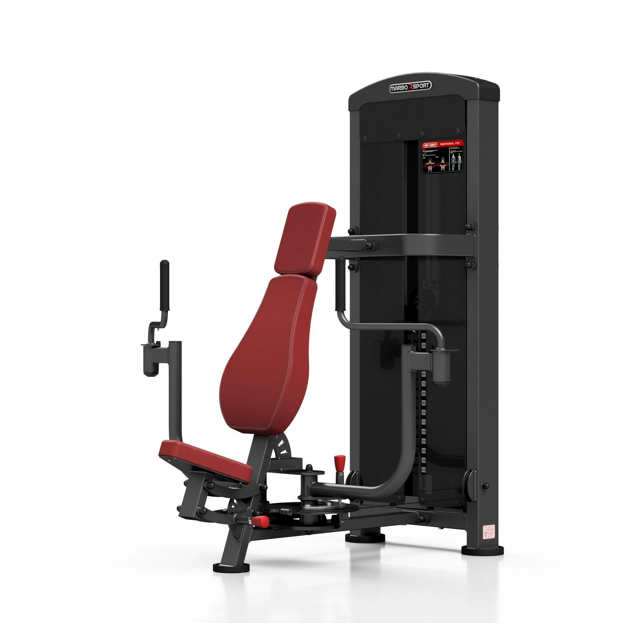 Marbo Sport Butterfly Maschine für Brustmuskel MP-U227 - Image 3