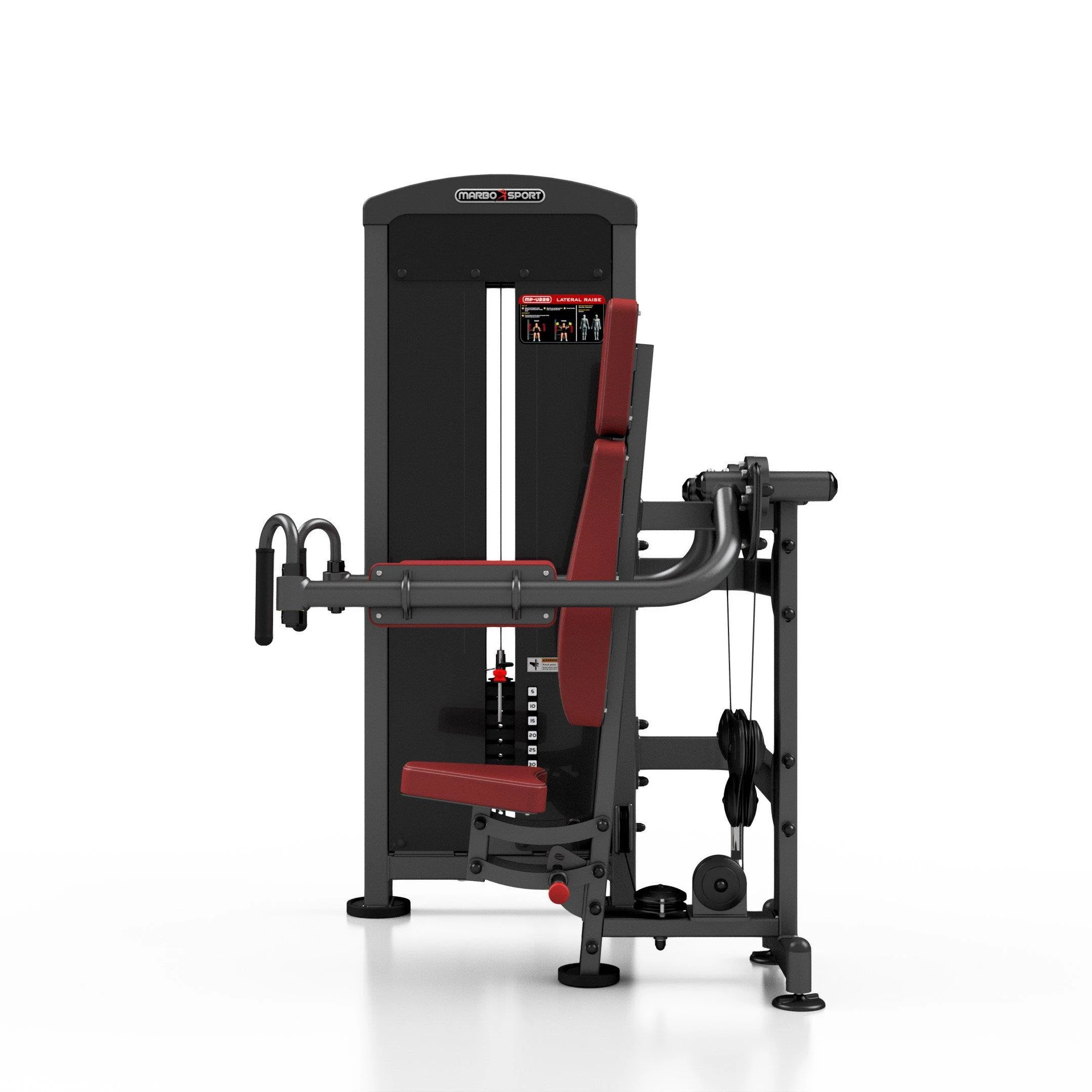 Marbo Sport Butterfly Seitheben-Maschine MP-U228 - Image 2