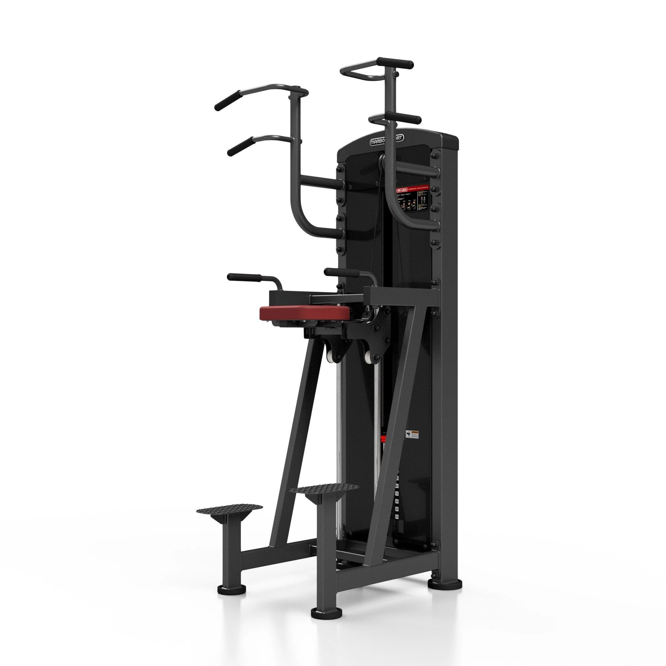Marbo Sport Klimmzug Dip Maschine mit Unterstützung MP-U231 - Image 3