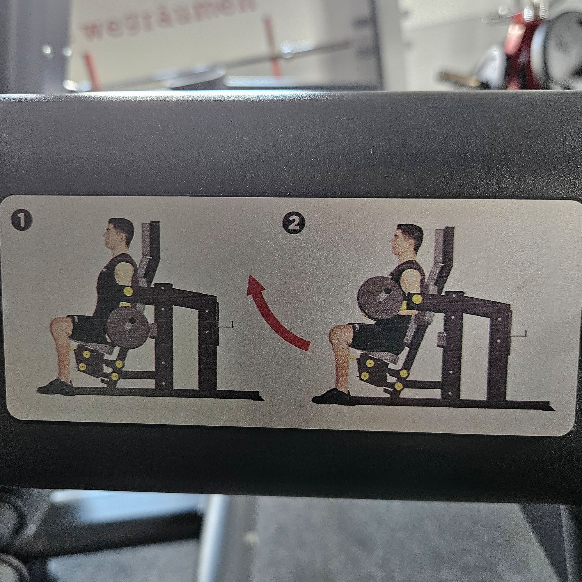Master Sport Plate loaded Set, 10 Kraftgeräte, Farbe Schwarz und Rot, gebraucht - geprüfter Zustand - Image 21