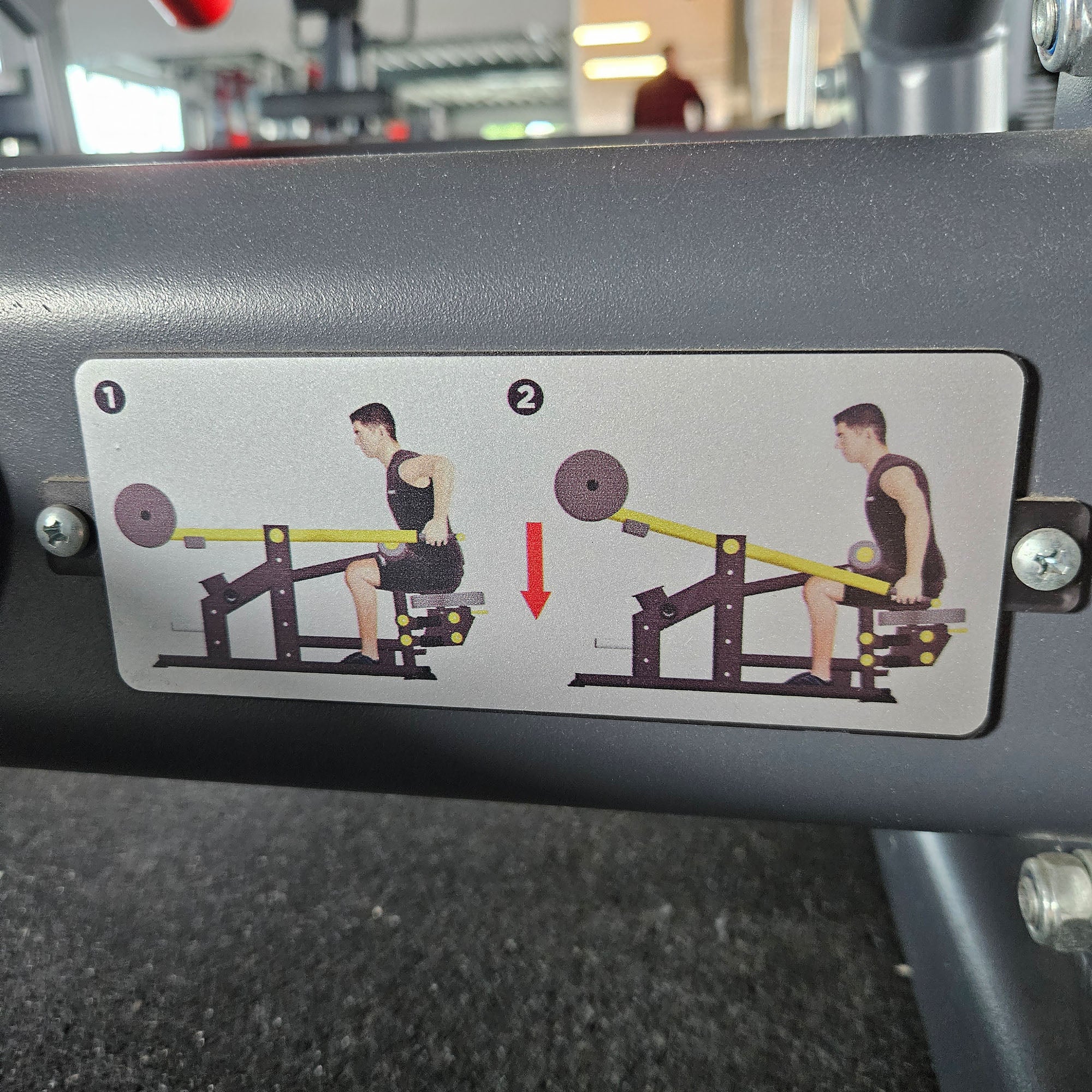 Master Sport Plate loaded Set, 10 Kraftgeräte, Farbe Schwarz und Rot, gebraucht - geprüfter Zustand - Image 25