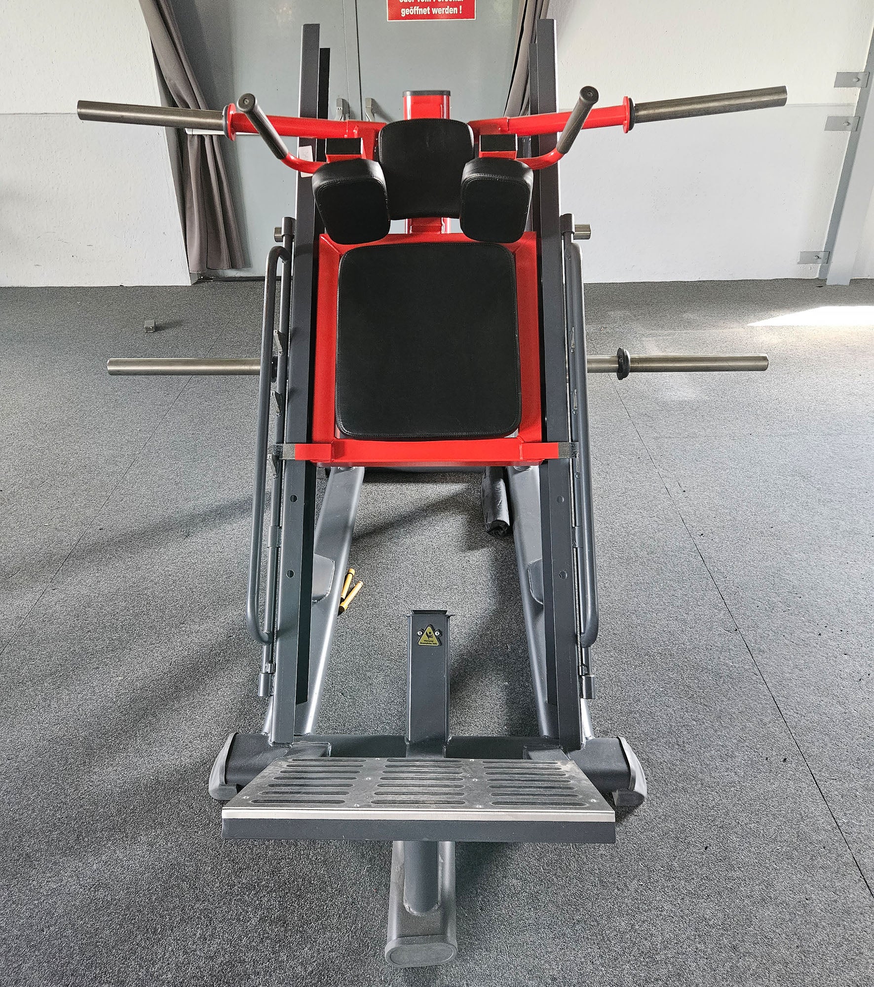 Master Sport Plate loaded Set, 10 Kraftgeräte, Farbe Schwarz und Rot, gebraucht - geprüfter Zustand - Image 32