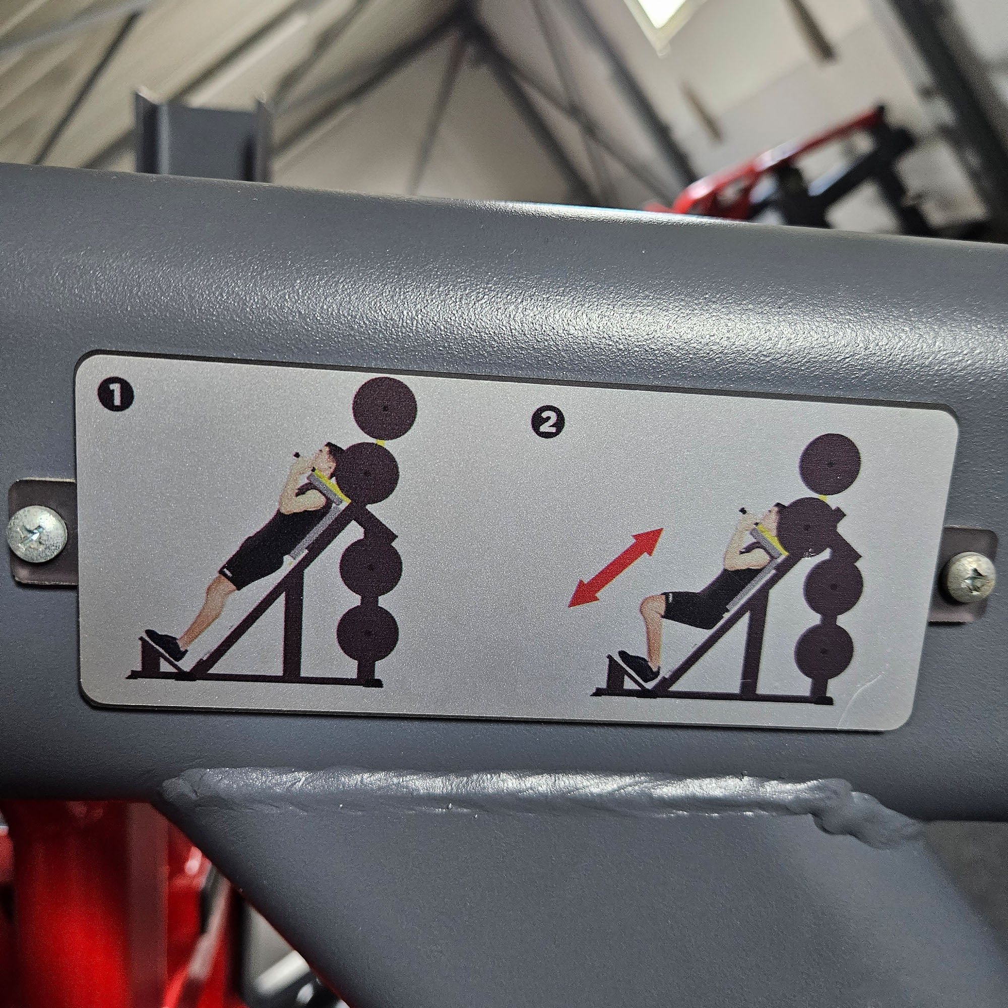 Master Sport Plate loaded Set, 10 Kraftgeräte, Farbe Schwarz und Rot, gebraucht - geprüfter Zustand - Image 33