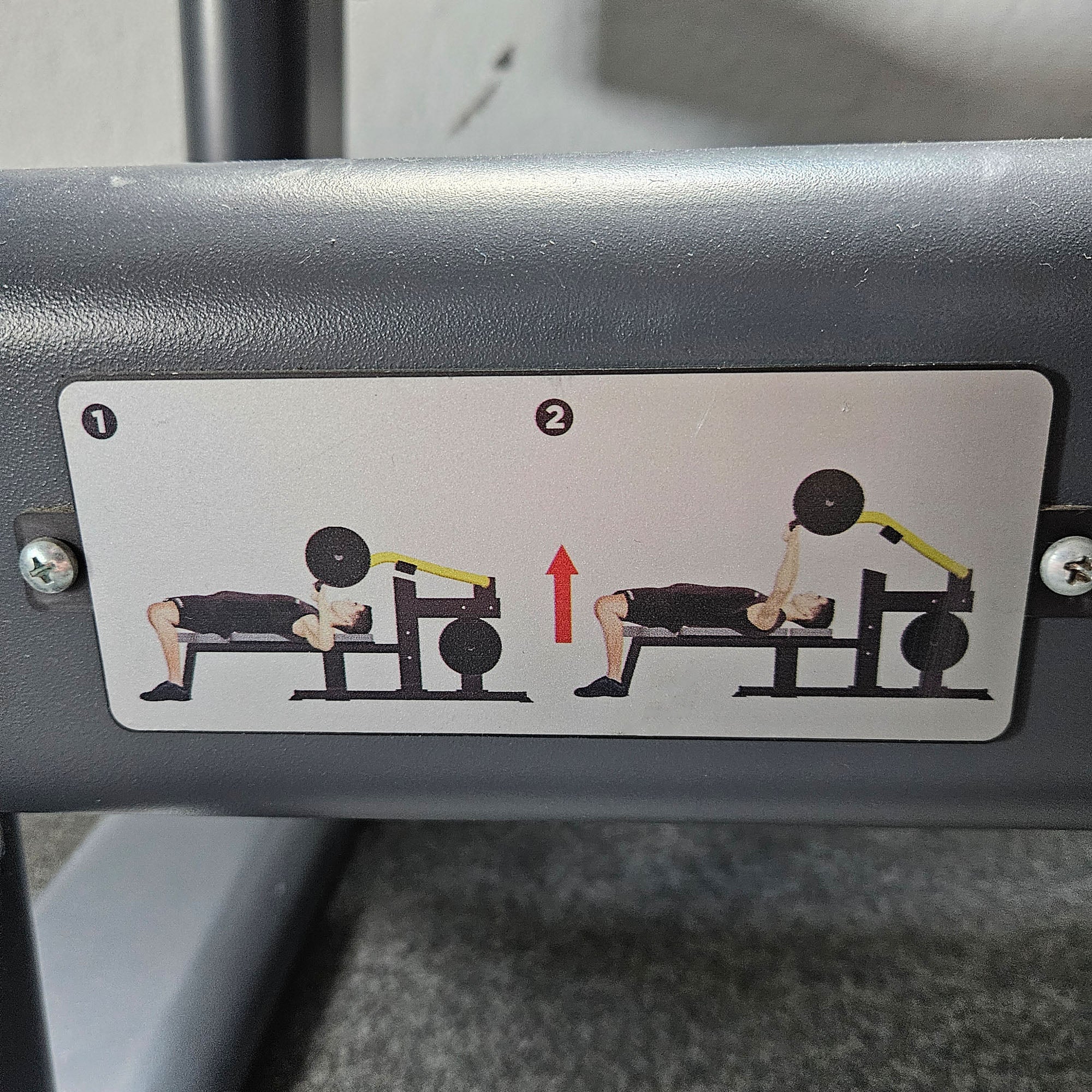 Master Sport Plate loaded Set, 10 Kraftgeräte, Farbe Schwarz und Rot, gebraucht - geprüfter Zustand - Image 9