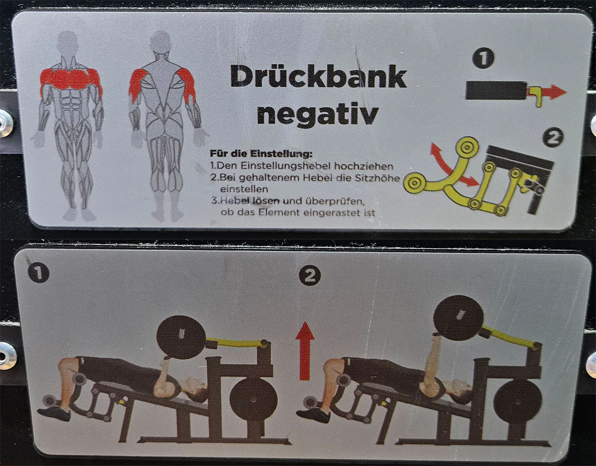 Master Sport Plate loaded Set, 14 Kraftgeräte, Farbe Schwarz/Anthrazit und Gelb, gebraucht - geprüfter Zustand - Image 15