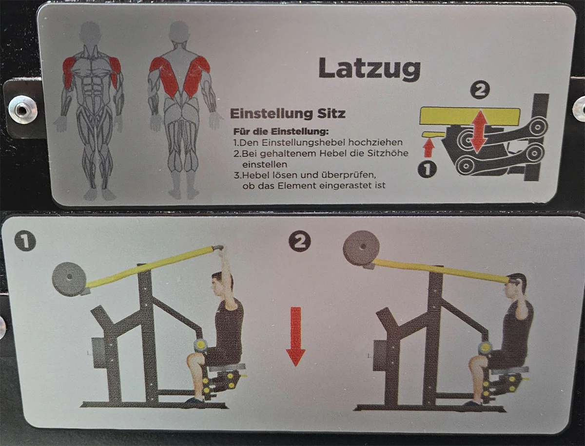Master Sport Plate loaded Set, 14 Kraftgeräte, Farbe Schwarz/Anthrazit und Gelb, gebraucht - geprüfter Zustand - Image 3