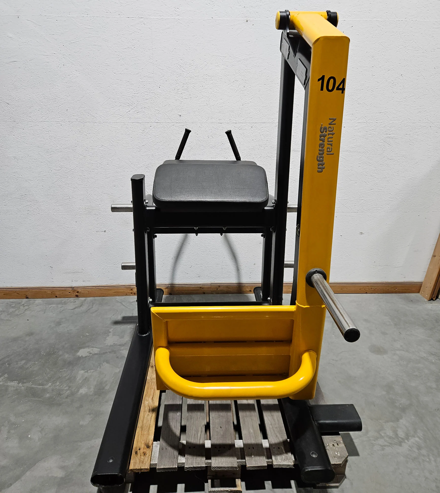 Master Sport Plate loaded Set, 14 Kraftgeräte, Farbe Schwarz/Anthrazit und Gelb, gebraucht - geprüfter Zustand - Image 41
