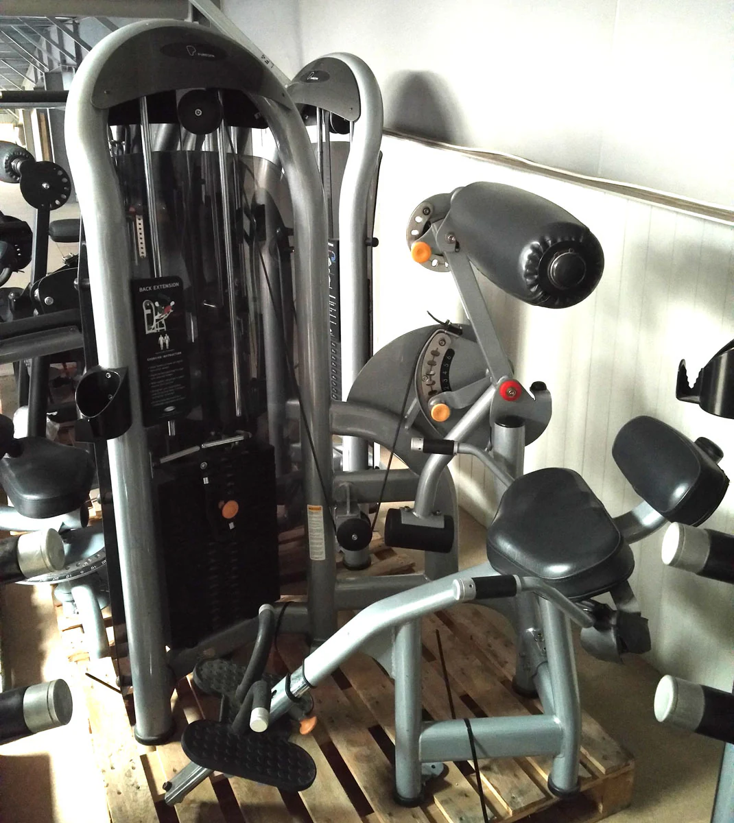 Matrix Aura G3-S52 Rückenstrecker, Hyperextensionmaschine, Farbe Silber und Schwarz verfügbar, gebraucht - überholter Zustand - Image 2