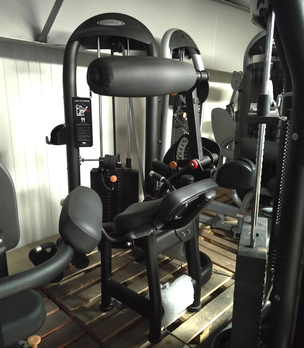 Matrix Aura G3-S52 Rückenstrecker, Hyperextensionmaschine, Farbe Silber und Schwarz verfügbar, gebraucht - überholter Zustand - Image 3