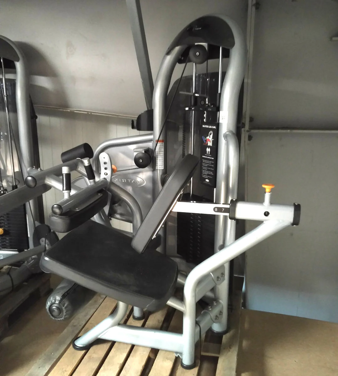 Matrix Aura G3-S72 Beinbeuger sitzend, Leg Curl, Farbe Schwarz oder Silber, gebraucht - überholter Zustand - Image 3