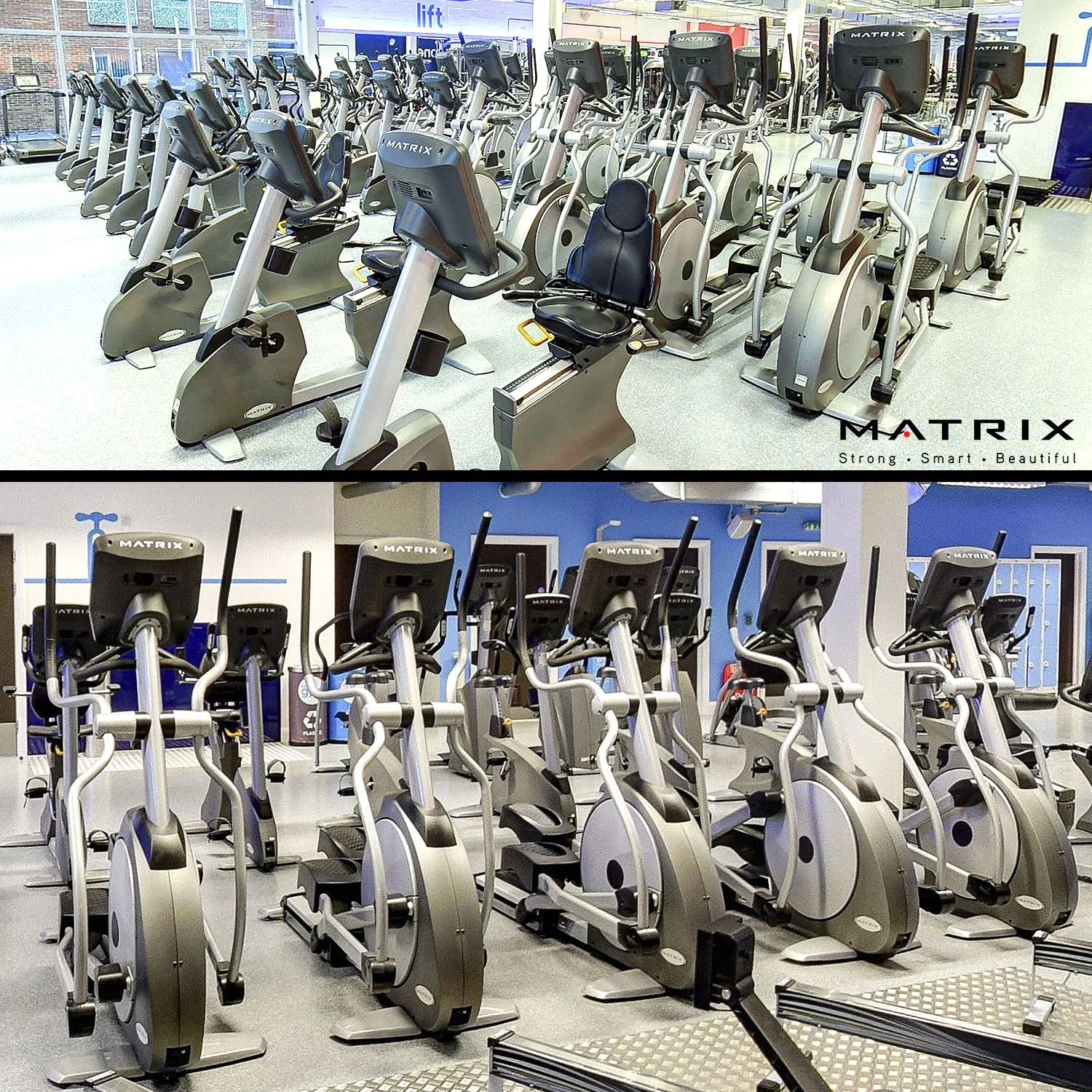 Matrix Cardiogerätepark, 9 Geräte, Laufbänder, Crosstrainer, Ergometer, Stepper etc, neue Modelle, T5x - E5x - U5x - R5x, S5x, gebraucht, überholter Zustand - Image 23