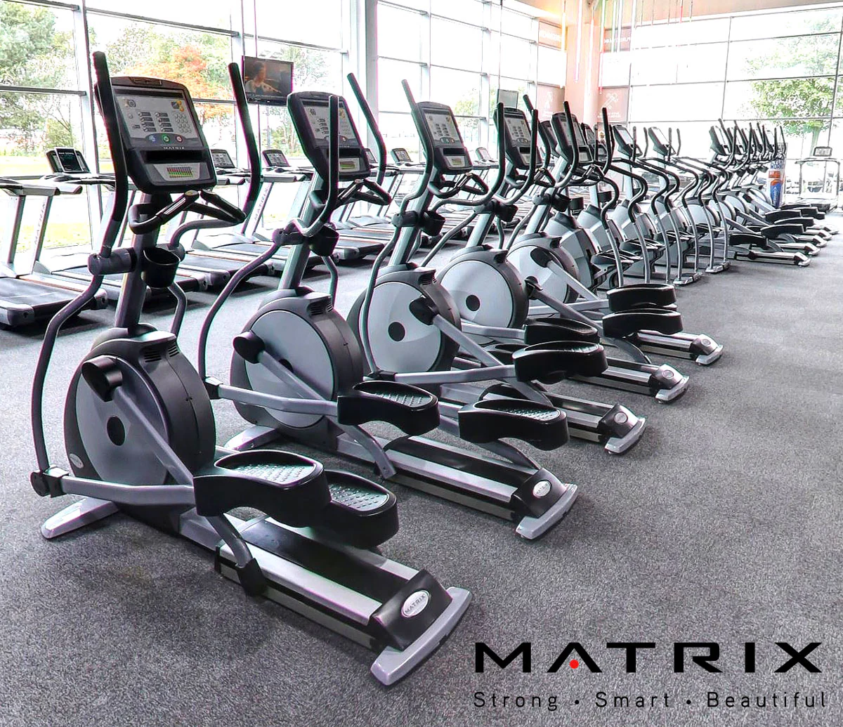 Matrix E5x Crosstrainer, Neues Modell, Elliptical Trainer, gebraucht - überholter Zustand - Image 7