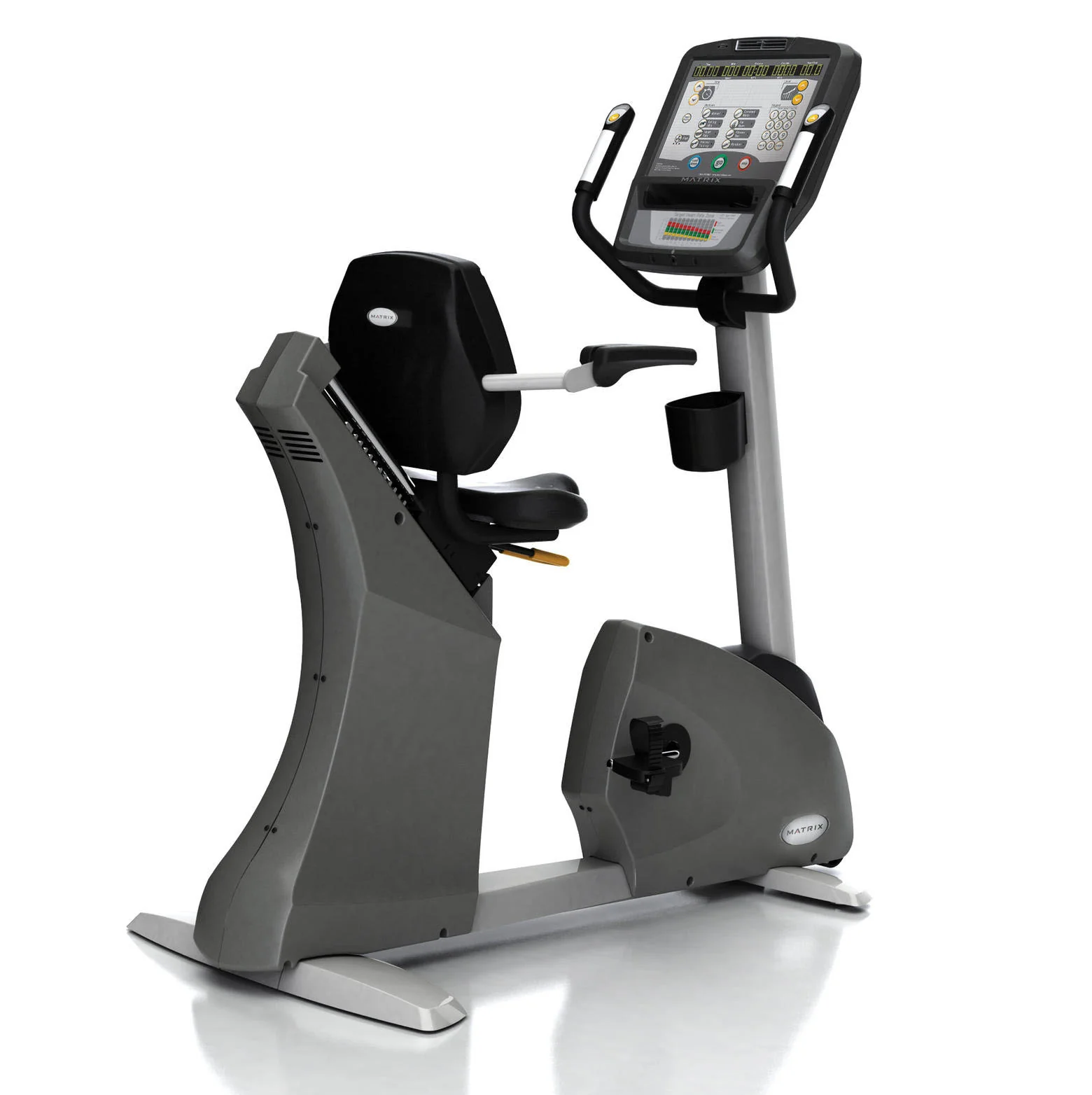 Matrix H5x Hybrid Bike Ergometer, Cycle mit Rückenlehne, Neues Modell, gebraucht - überholter Zustand - Image 6