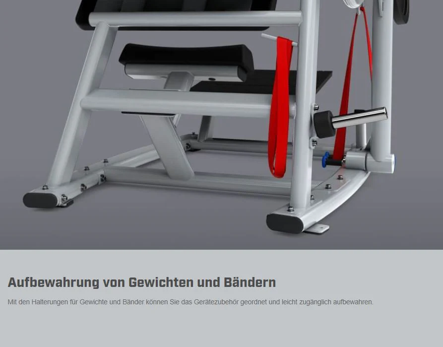 Matrix Magnum Glute Trainer MG-PL78, Hip Thrust Maschine, Gluteusmaschine, Pomaschine für Gesäßtraining, Rahmenfarbe Schwarz, gebraucht - überholter Zustand - Image 11