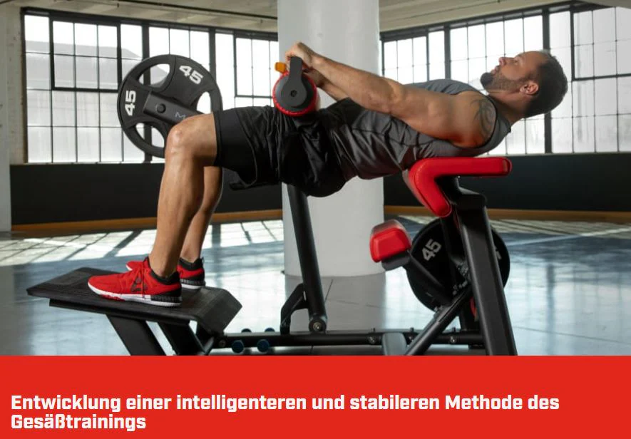 Matrix Magnum Glute Trainer MG-PL78, Hip Thrust Maschine, Gluteusmaschine, Pomaschine für Gesäßtraining, Rahmenfarbe Schwarz, gebraucht - überholter Zustand - Image 12