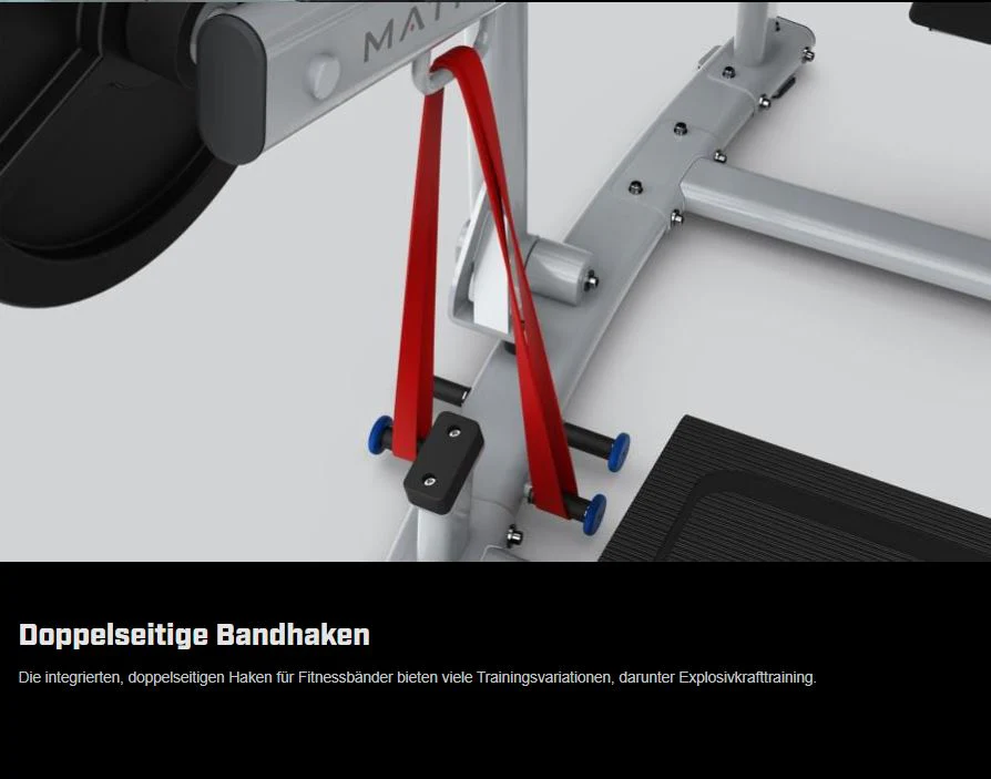 Matrix Magnum Glute Trainer MG-PL78, Hip Thrust Maschine, Gluteusmaschine, Pomaschine für Gesäßtraining, Rahmenfarbe Schwarz, gebraucht - überholter Zustand - Image 9