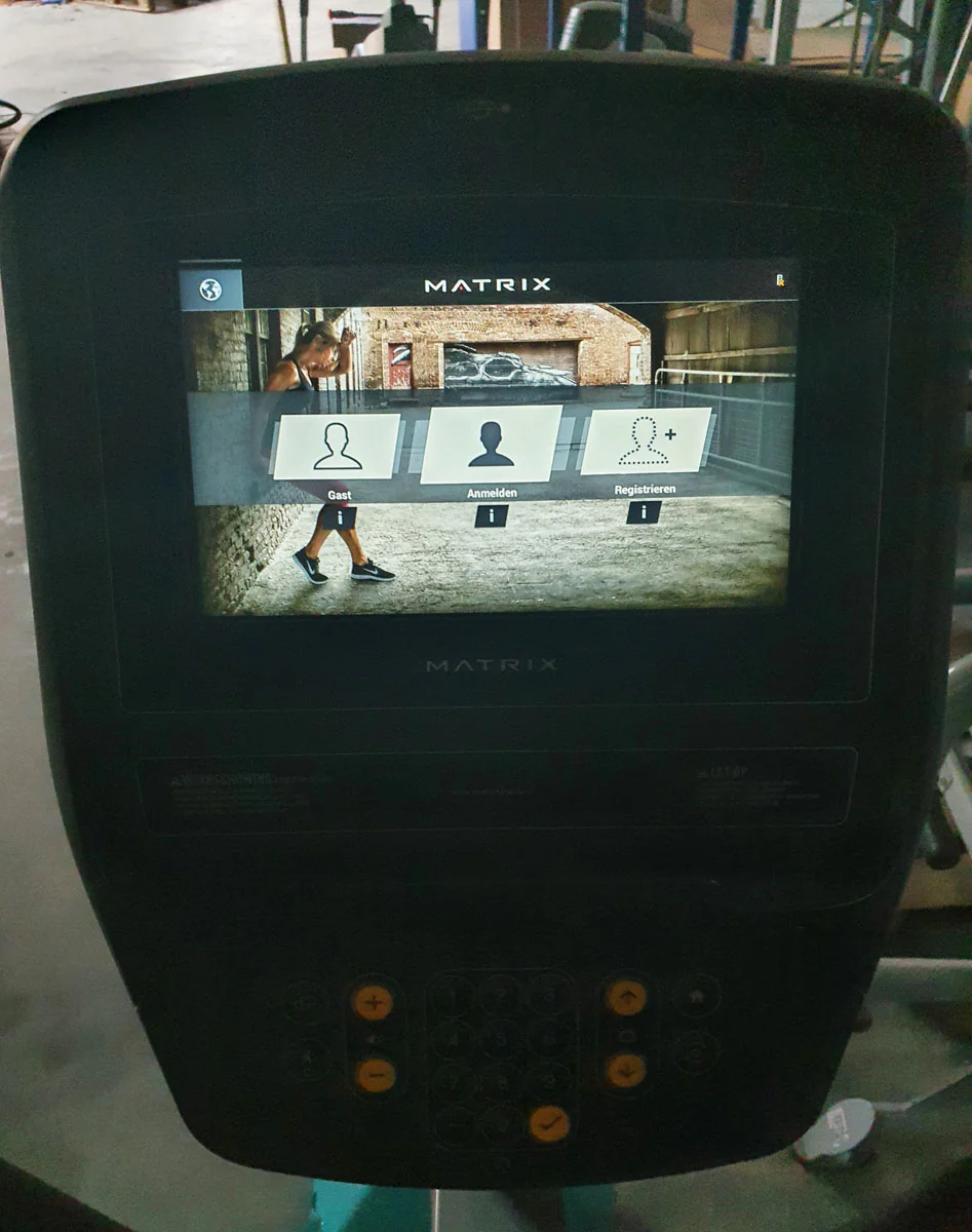 Matrix S3X Stepper, Touch Display mit Internet, TV, Netflix, Youtube etc, Rahmen Grau, gebrauchter - überholter Zustand - Image 4