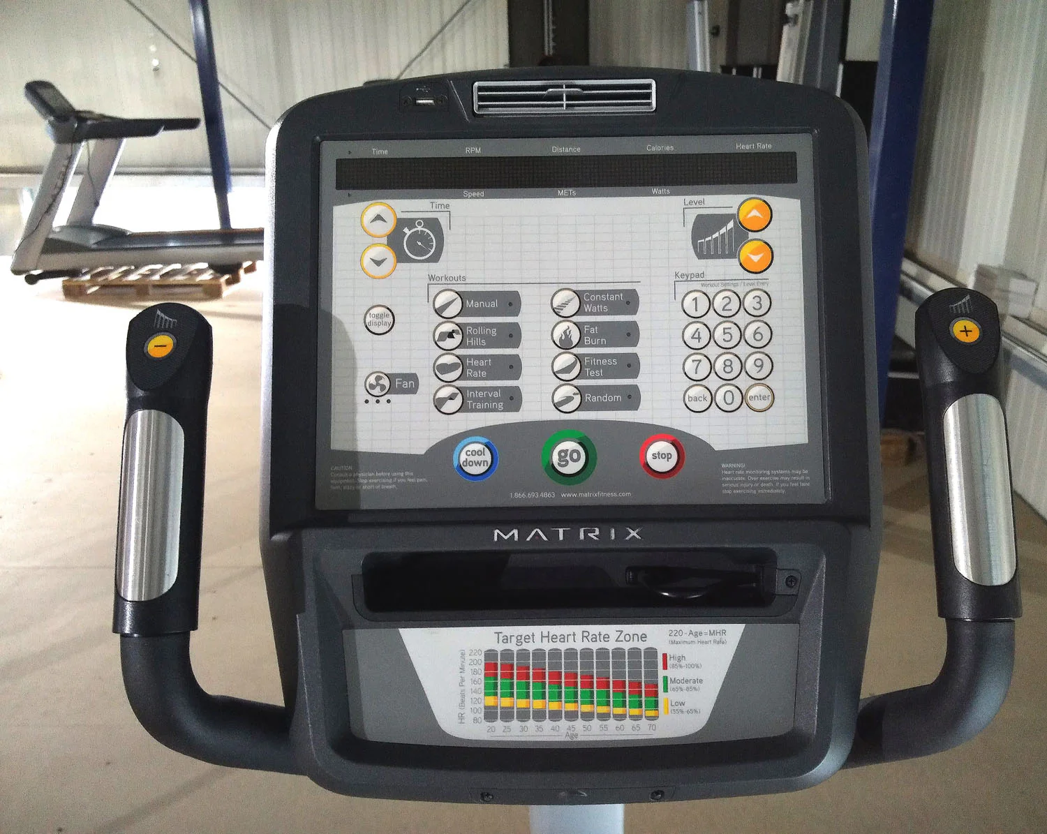 Matrix U5x Ergometer, Upright Cycle Bike, Neues Modell, gebraucht - überholter Zustand - Image 3