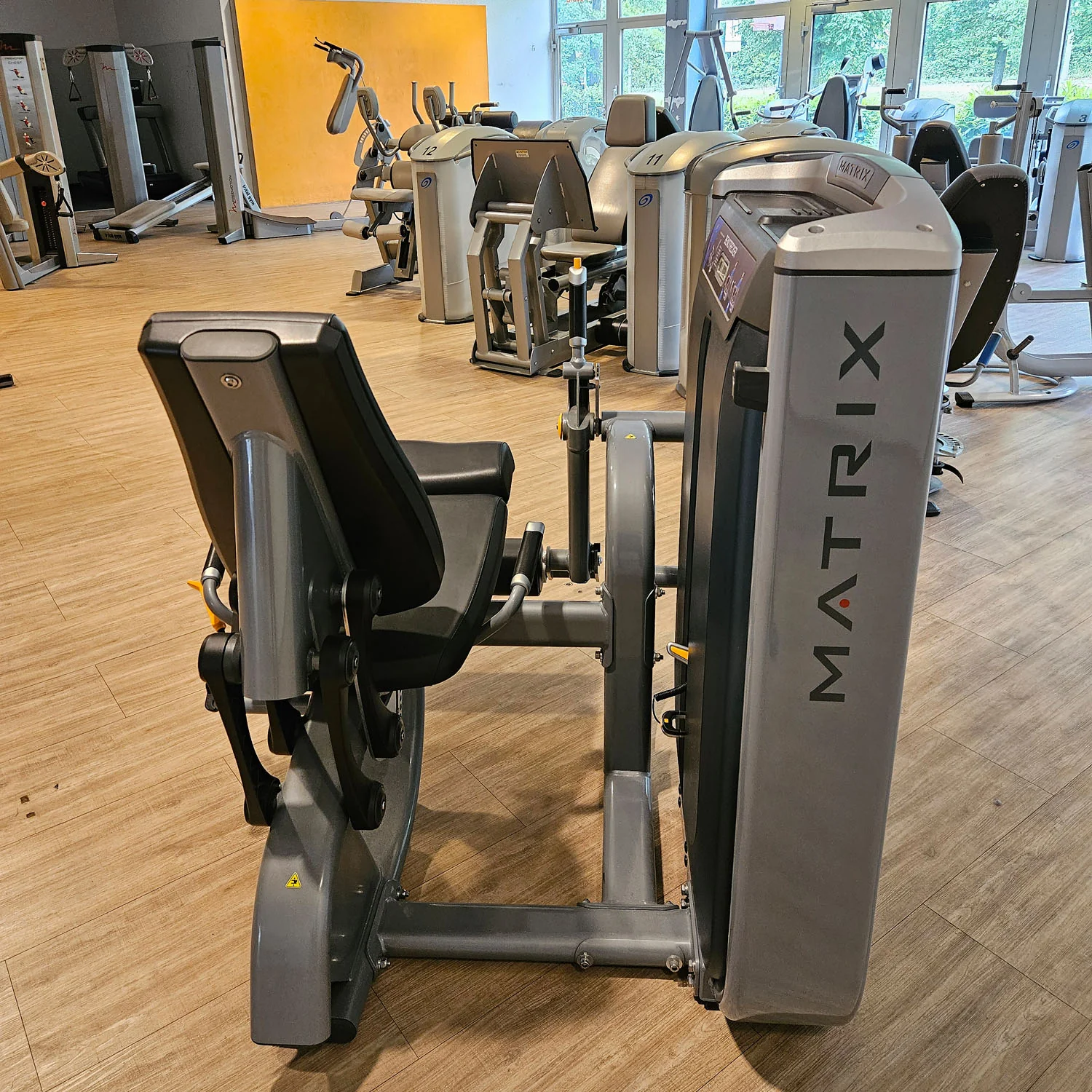 Matrix Ultra Leg Extension G7-S71, Beinstrecker sitzend, Rahmen Silber, gebraucht - überholter Zustand - Image 4