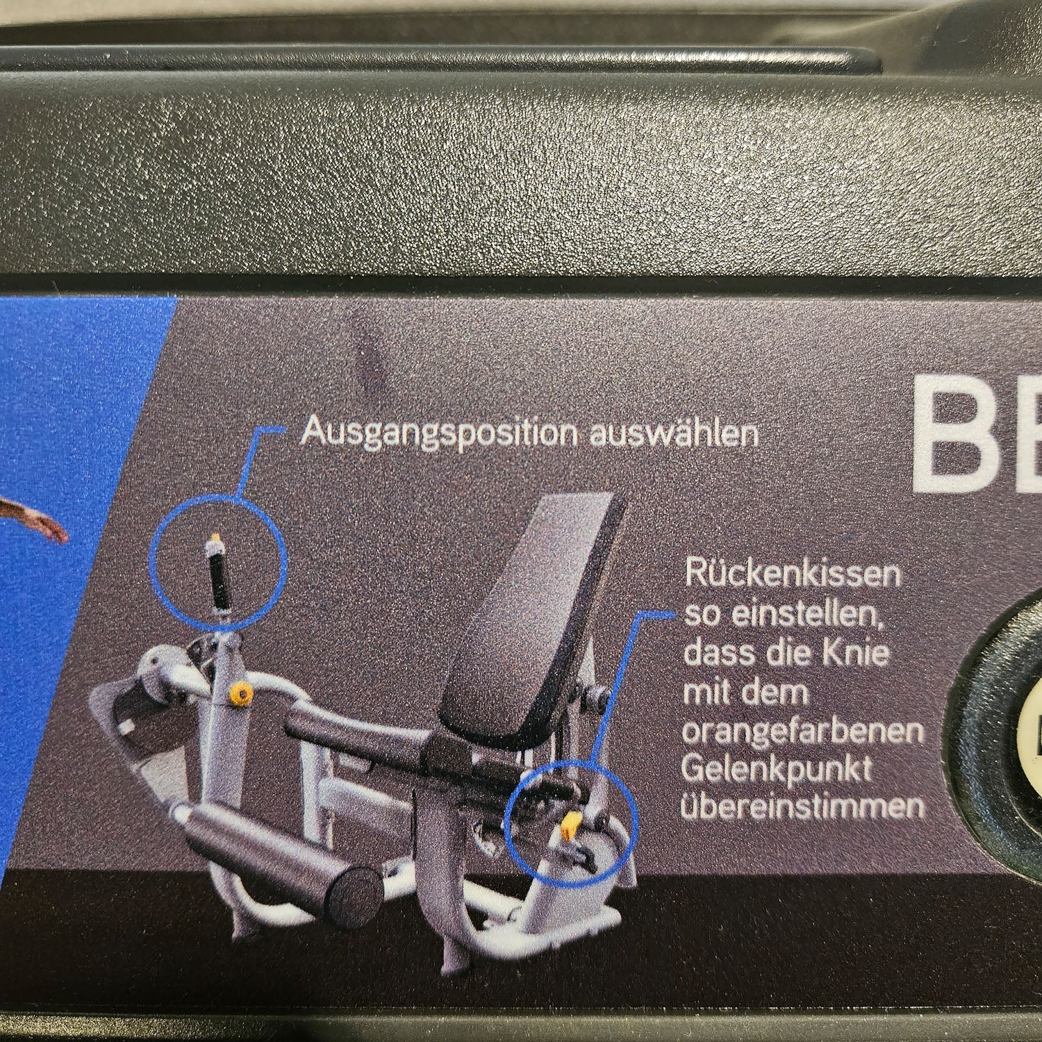 Matrix Ultra Leg Extension G7-S71, Beinstrecker sitzend, Rahmen Silber, gebraucht - überholter Zustand - Image 8