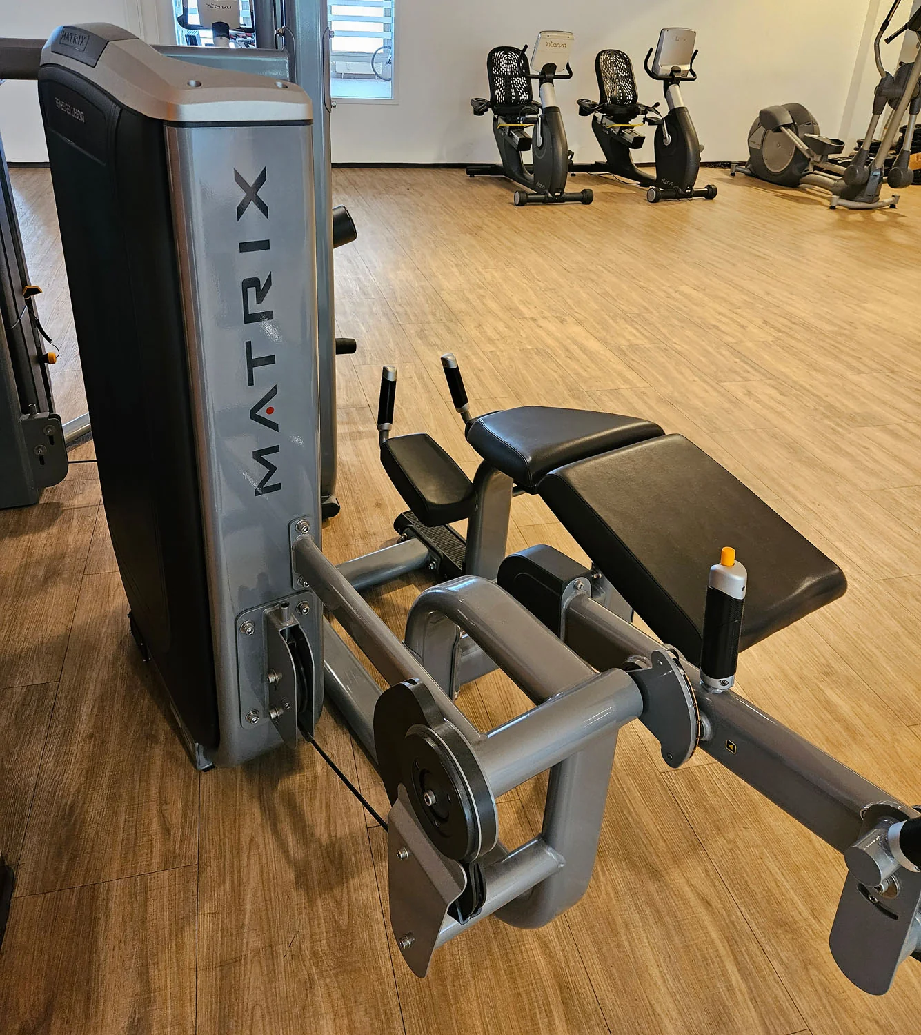 Matrix Ultra Prone Leg Curl G7-S73, Beinbeuger liegend, Rahmen Silber, gebraucht - überholter Zustand - Image 3