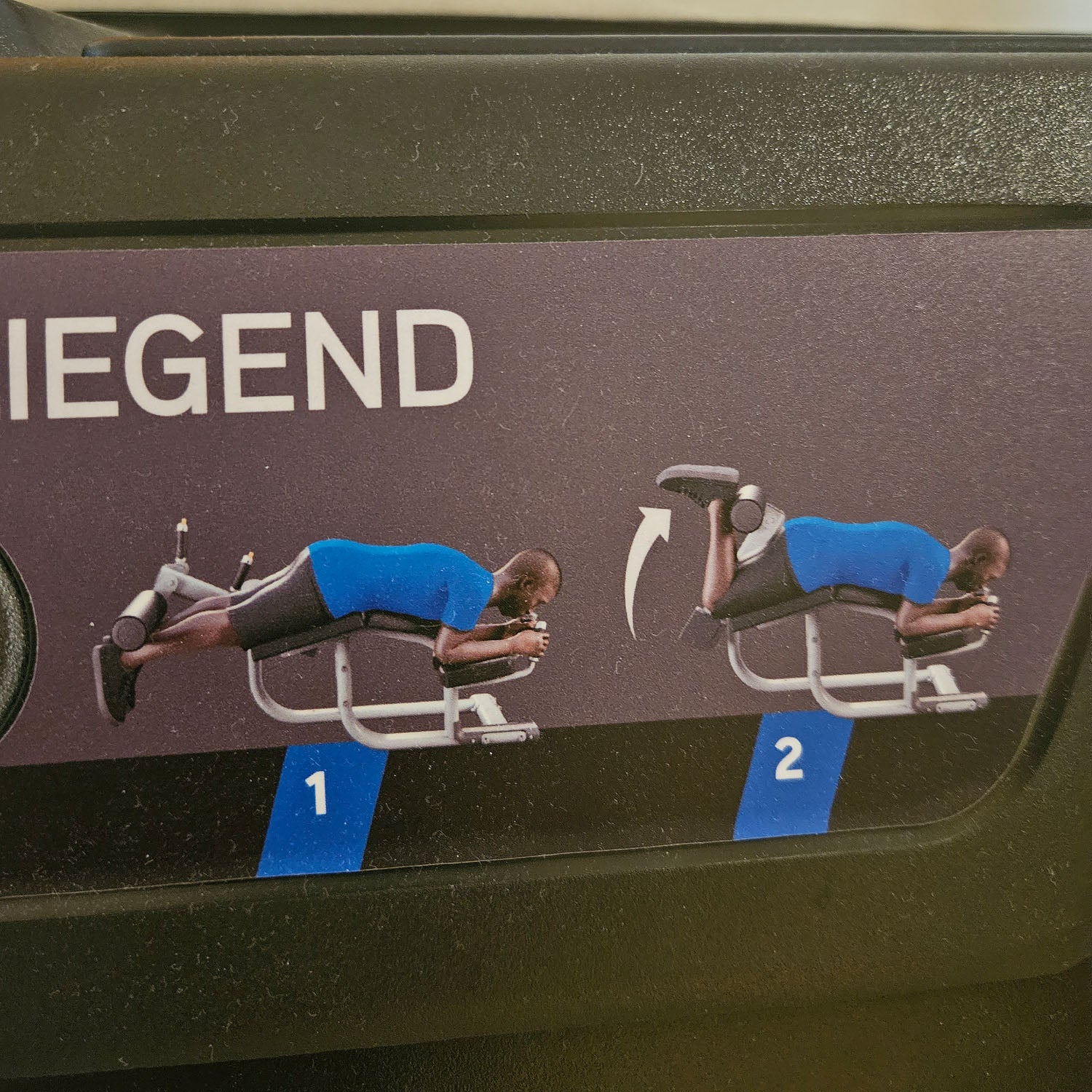 Matrix Ultra Prone Leg Curl G7-S73, Beinbeuger liegend, Rahmen Silber, gebraucht - überholter Zustand - Image 8