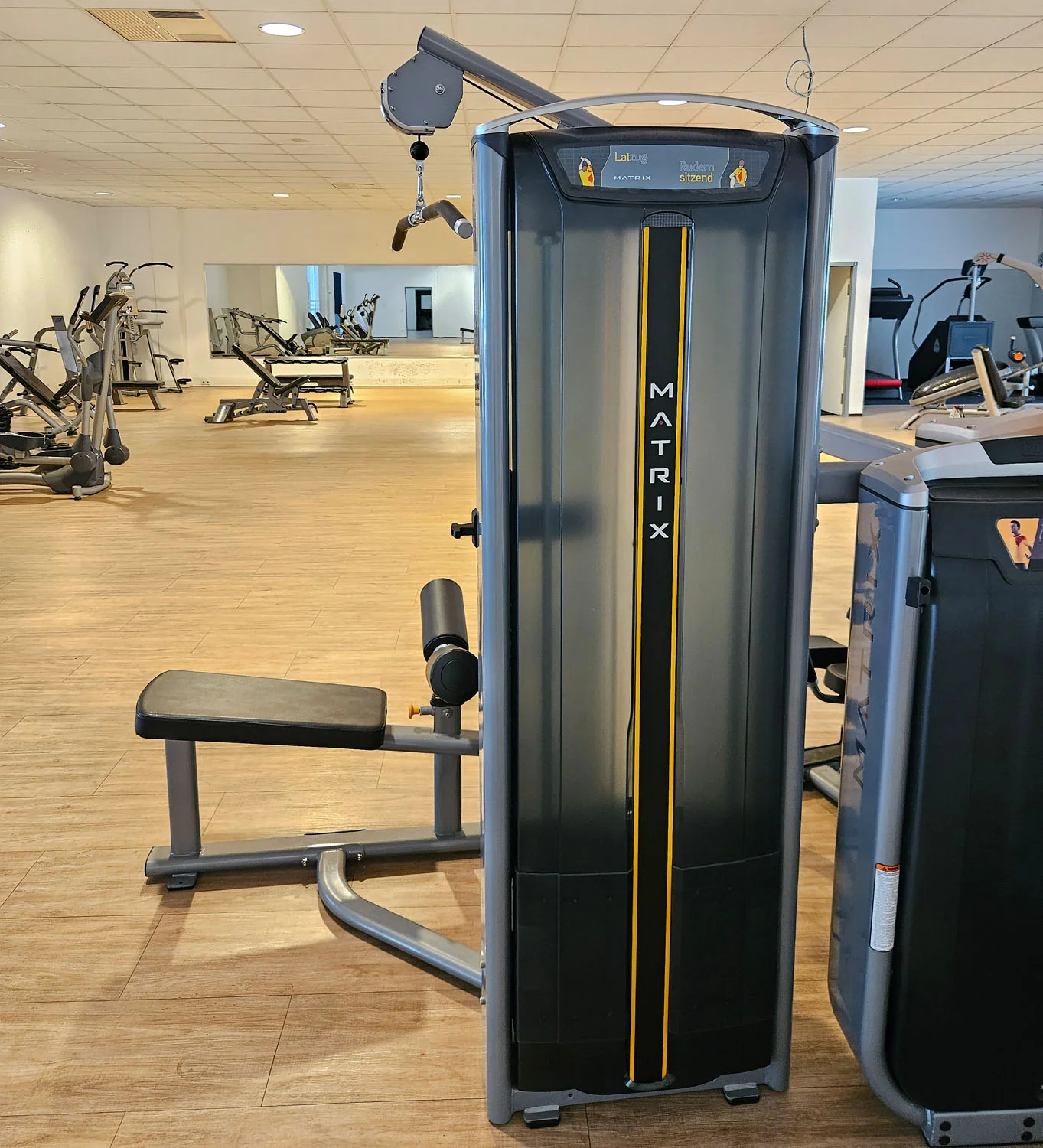 Matrix Versa Dual Latzug und Rudern sitzend VS-S331, Lat Pulldown and Row Machine, Kombimaschine 2 in 1, Rahmen Silber, gebraucht - überholter Zustand - Image 5