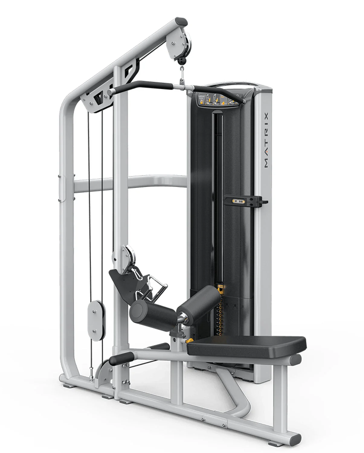 Matrix Versa Dual Latzug und Rudern sitzend VS-S331, Lat Pulldown and Row Machine, Kombimaschine 2 in 1, Rahmen Silber, gebraucht - überholter Zustand - Image 6