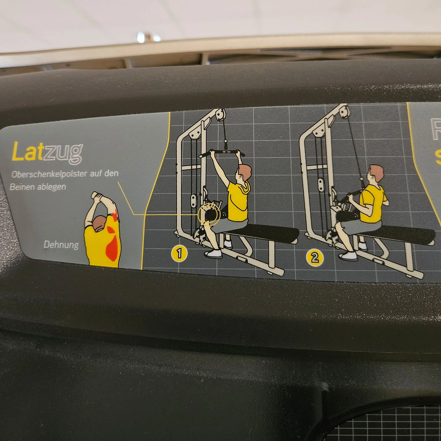 Matrix Versa Dual Latzug und Rudern sitzend VS-S331, Lat Pulldown and Row Machine, Kombimaschine 2 in 1, Rahmen Silber, gebraucht - überholter Zustand - Image 7