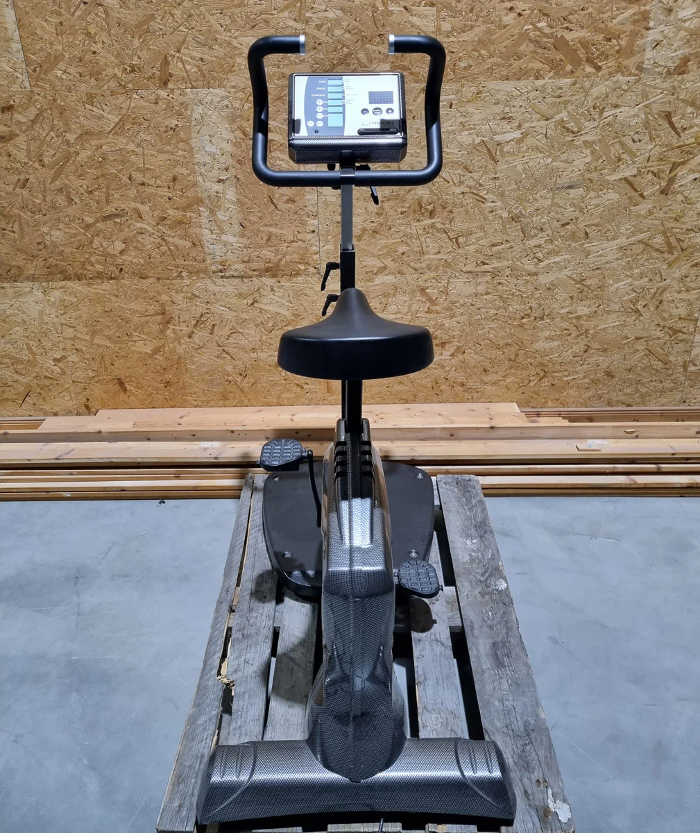 Milon Ergometer Reha mit tiefem Einstieg, Club Bike Carbon, Selten. gebraucht - überholter Zustand - Image 3