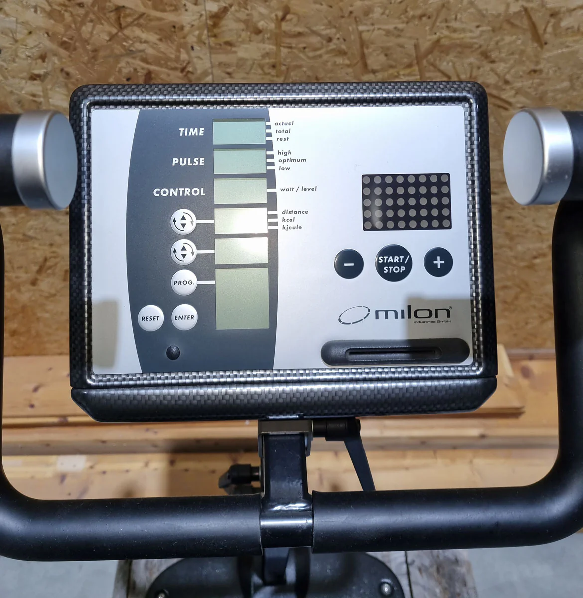 Milon Ergometer Reha mit tiefem Einstieg, Club Bike Carbon, Selten. gebraucht - überholter Zustand - Image 6