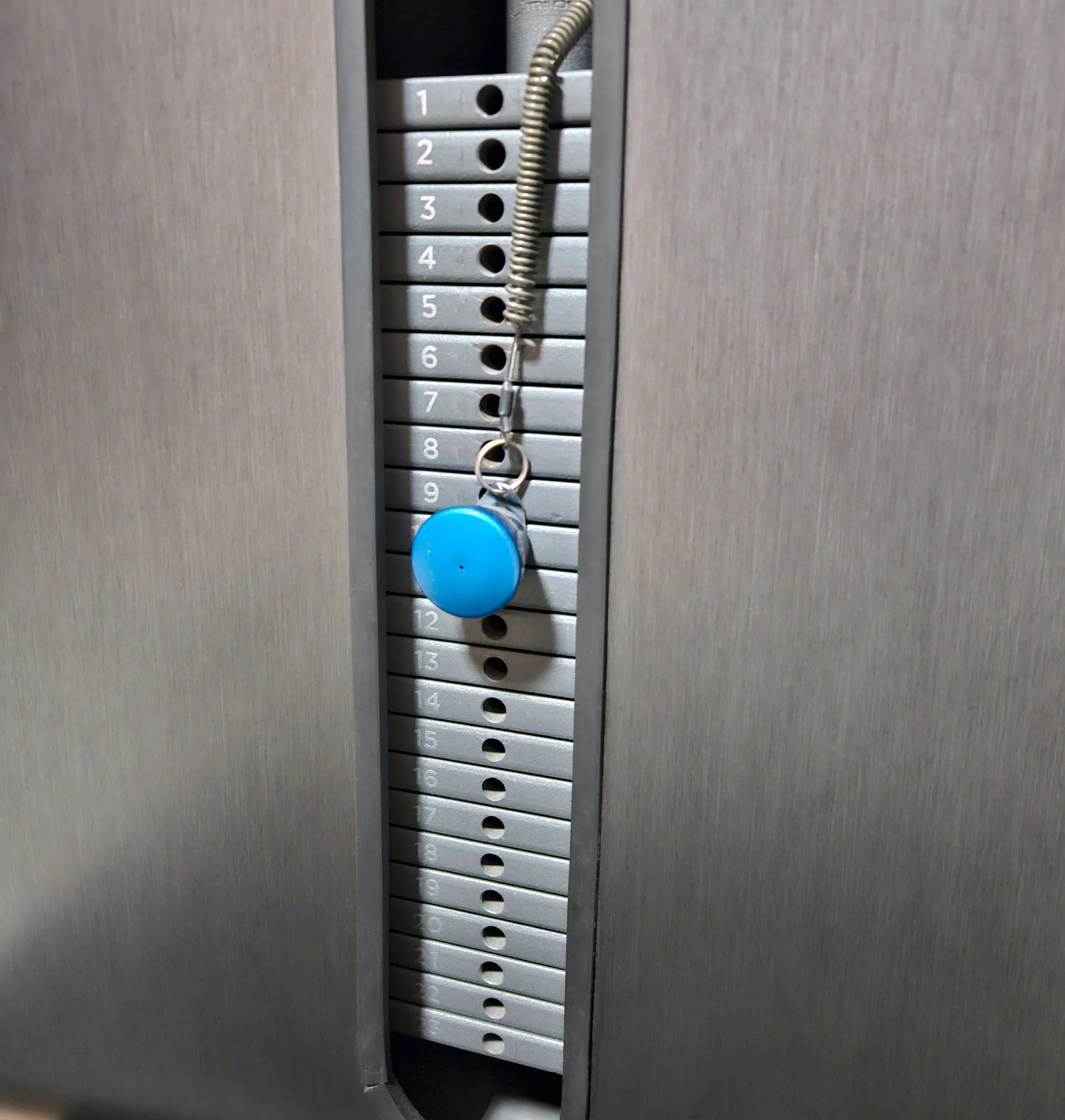 Milon Milcanic Adduktorenmaschine, Hip Adductor, Rahmenfarbe Silber, Verkleidung Anthrazit, gebraucht - überholter Zustand - Image 12