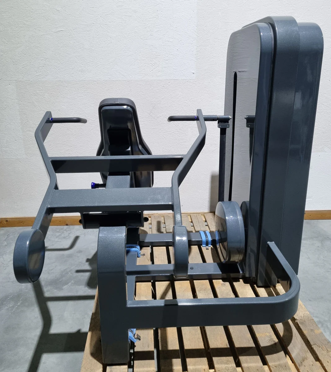 Milon Milcanic Schulterpresse, Shoulder Press, 120kg Gewichtsblock, Overheadpress, Rahmen Anthrazit, gebraucht - Ausstellungsstück - Top Zustand - Image 4