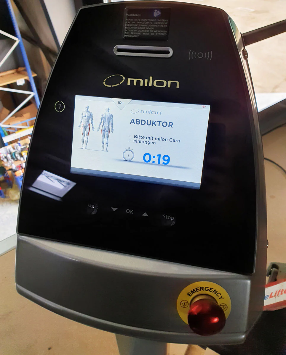 Milon Premium Adduktoren - Abduktorenmaschinen, Hip Abductor and Adductor, 2 Geräte im Set, Gehäuse Aluminium gebürstet, gebraucht - überholter Zustand - Image 10
