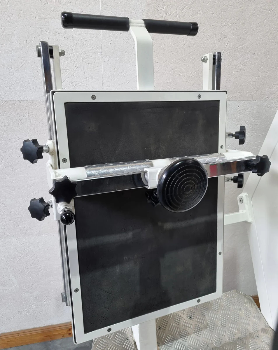 MKB Reha Funktionsstemme, verstellbare Beinpresse, Kippkreisel, MPG, Rahmenfarbe Weiß, gebraucht - überholter Zustand - Image 17